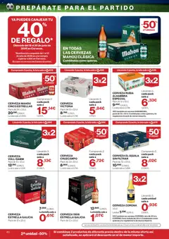 Vista previa Supercor folleto válido desde el 01/07/2026 | Página: 20 | Productos: Cerveza, Té