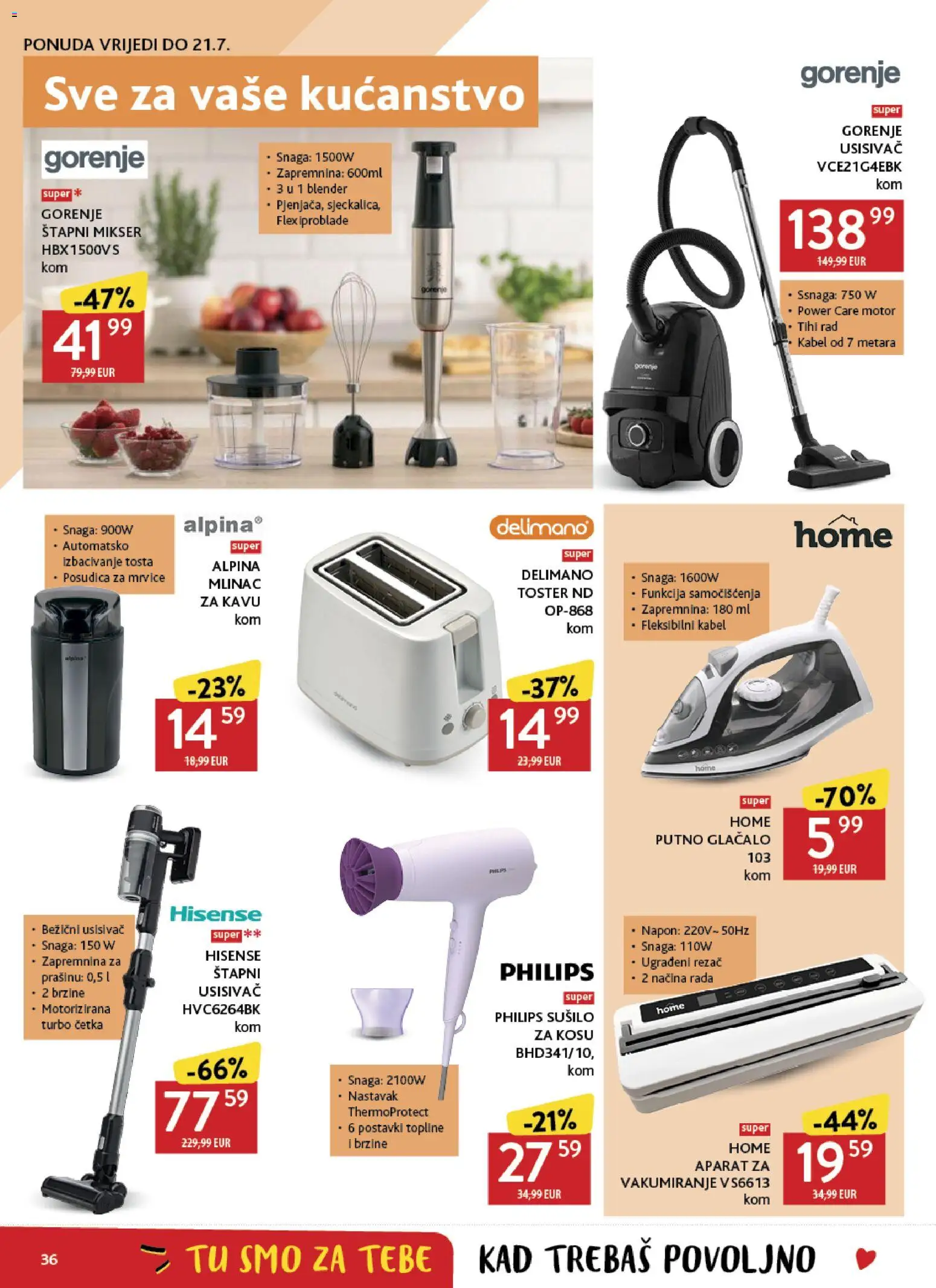 Konzum HR akciós ujság - amely érvényes a következő dátumtól: 2026.07.08. | Oldal: 36