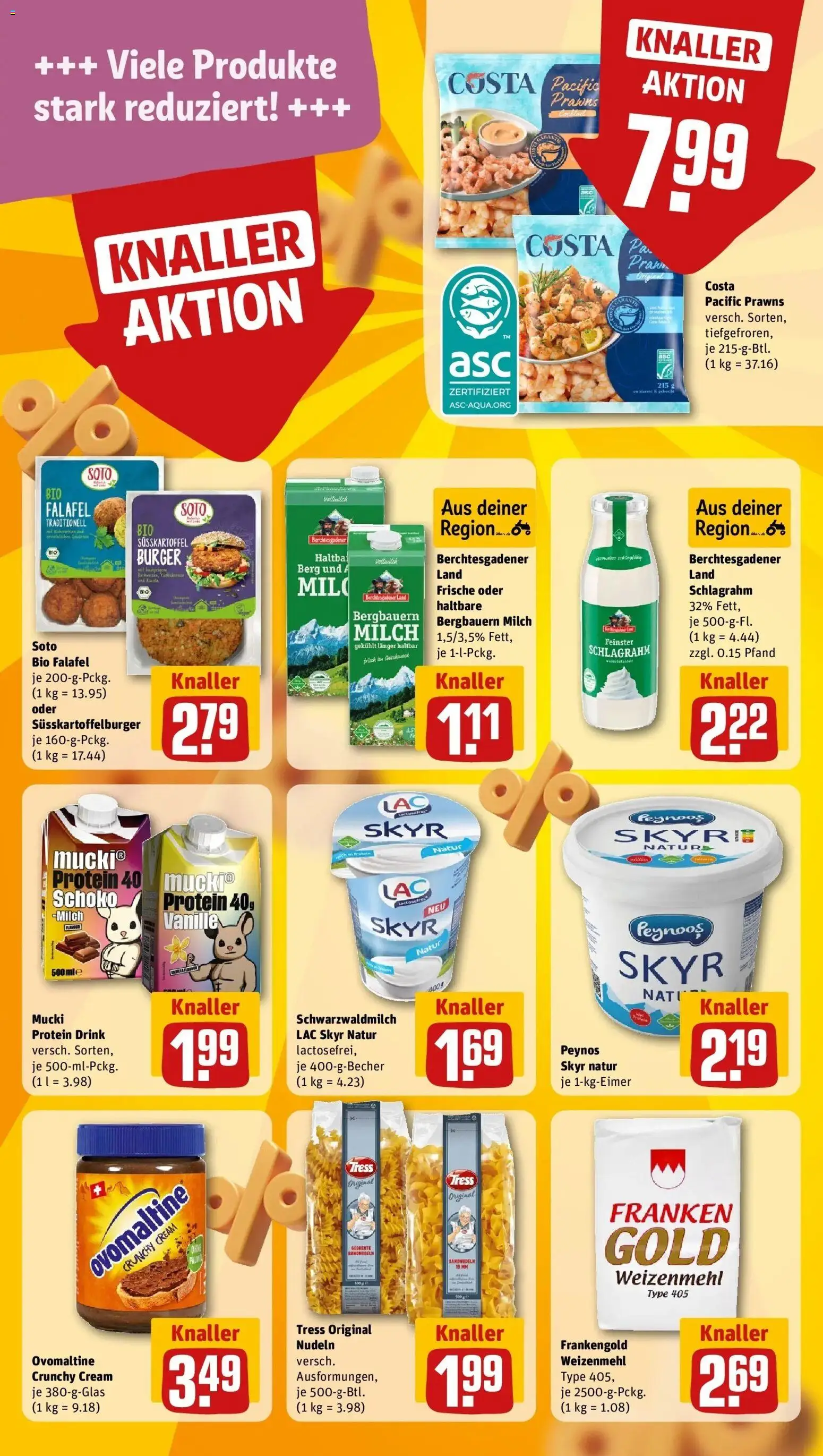 REWE Prospekt ab 26.10.2026 zum Blättern » Angebote | Seite: 18 | Produkte: Ovomaltine, Milch, Skyr, Vanille