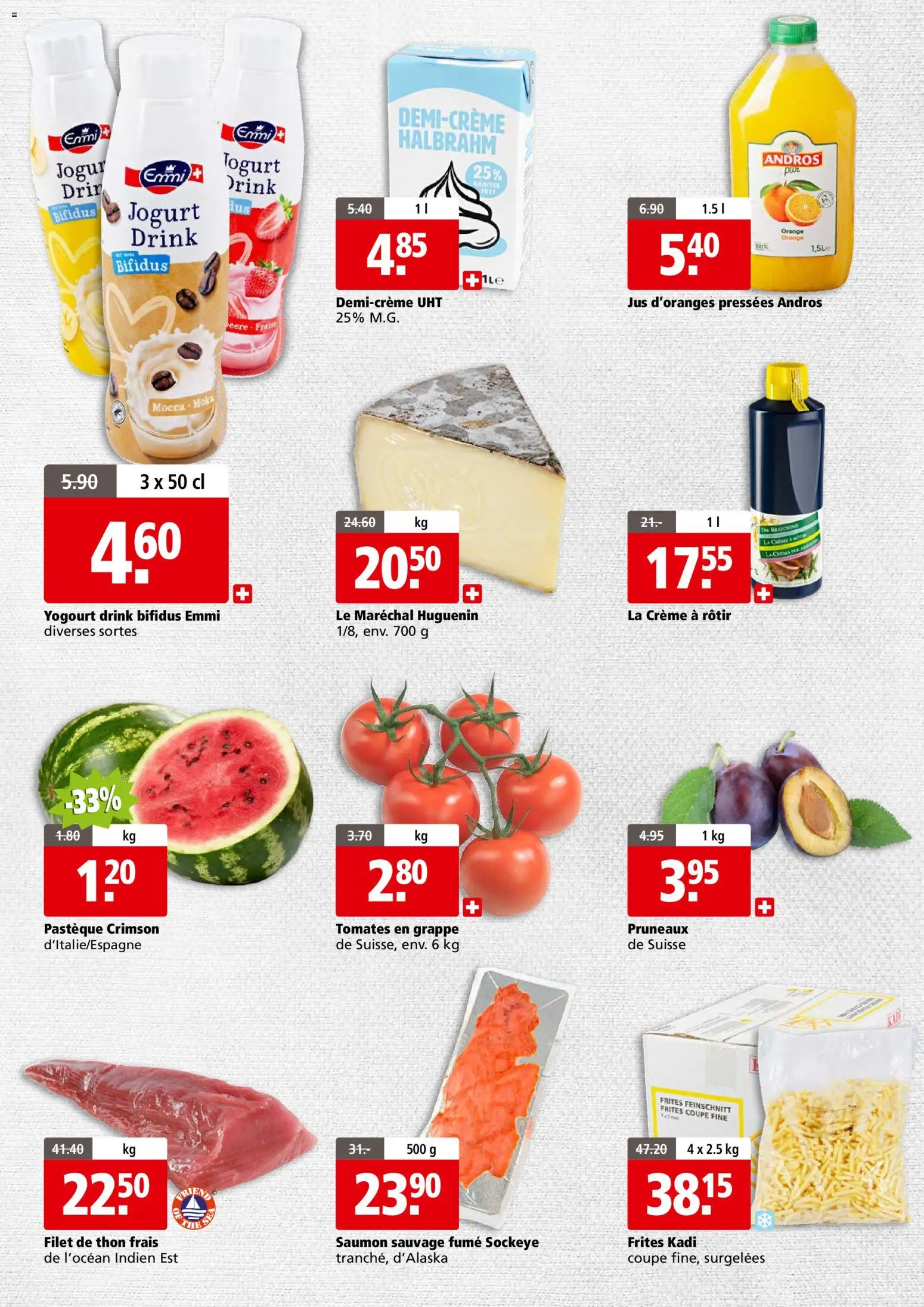 Aligro aktionen Business Chavannes, Matran, Genève, Sion – gültig ab 03.08.2026 | Seite: 2 | Produkte: Creme
