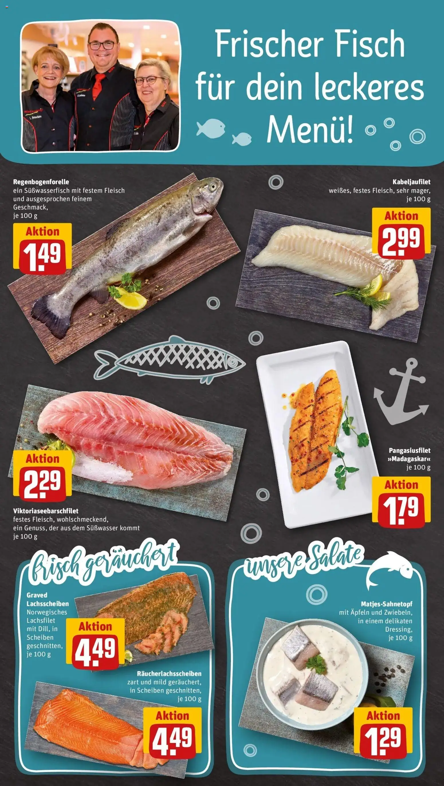 REWE Prospekt ab 10.08.2026 zum Blättern » Angebote | Seite: 32 | Produkte: Fisch, Fleisch