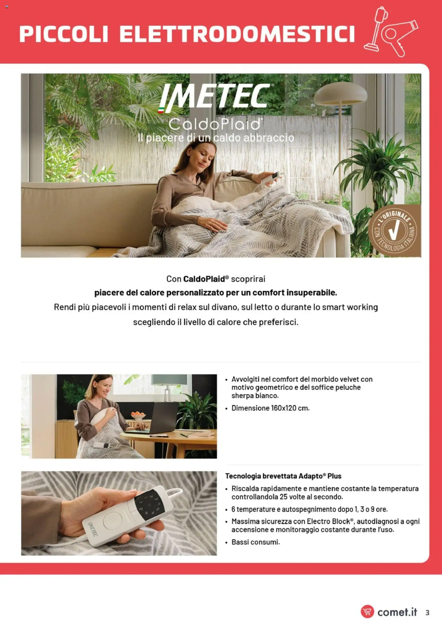 Volantino Comet del 16/10/2026 | Pagina: 3 | Prodotti: Peluche, Letto