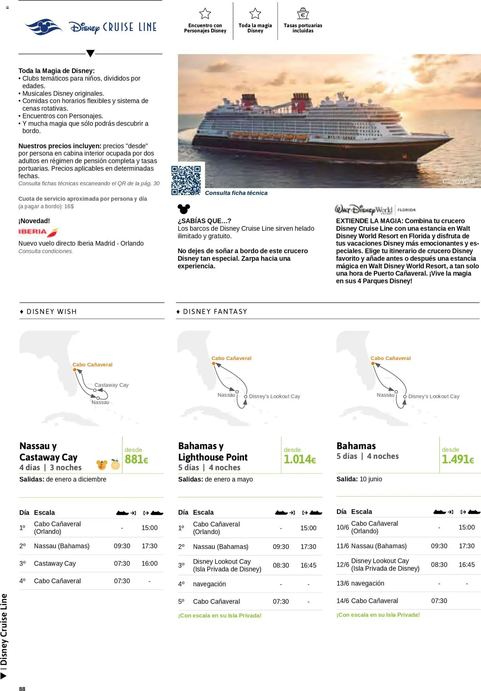 Viajes El Corte Inglés Cruceros marítimos │ válido desde el 01/01/2026 | Página: 89 | Productos: Helado, Navegación