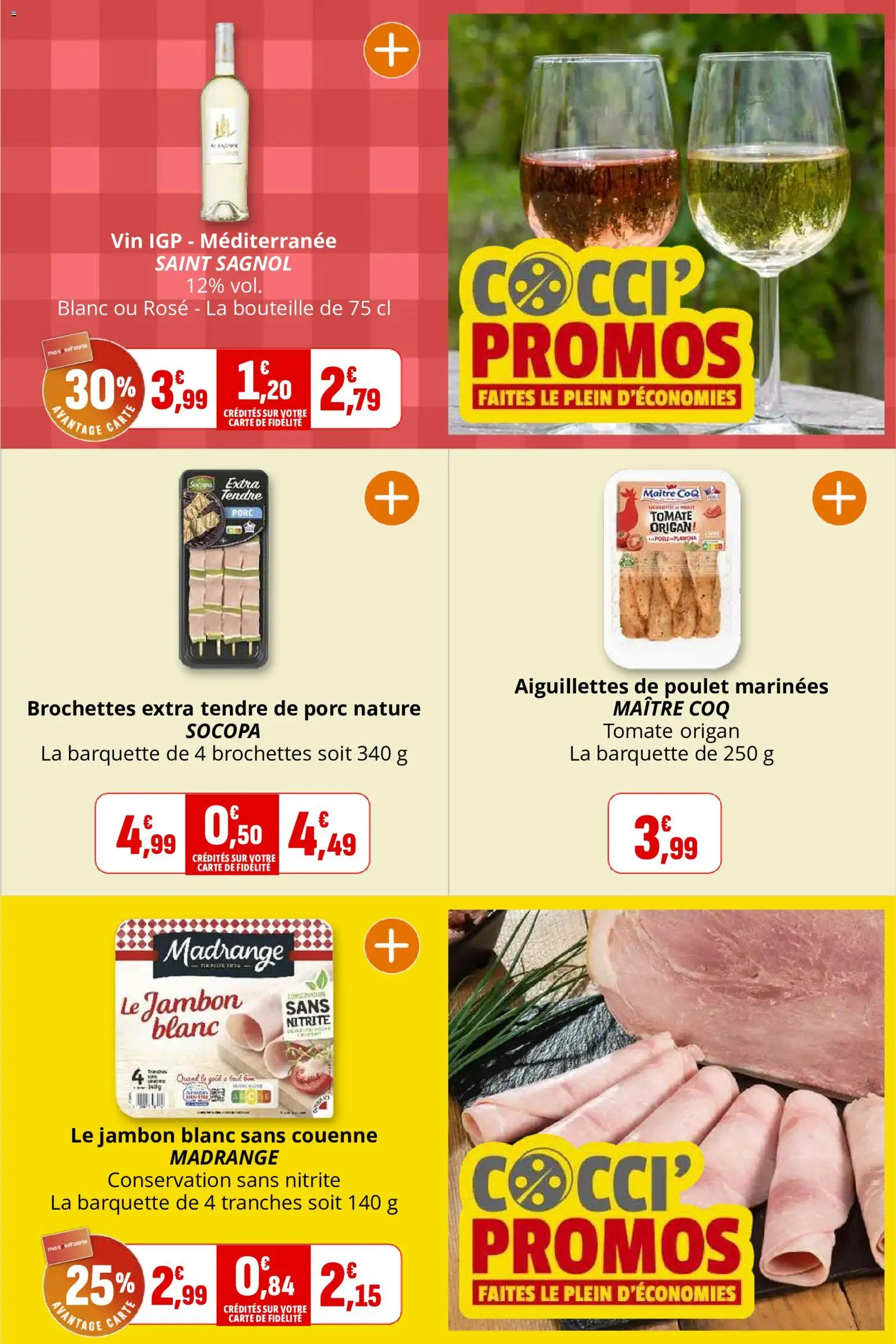 {H1} | Page: 10 | Produits: Origan, Jambon blanc, Jambon, Porc