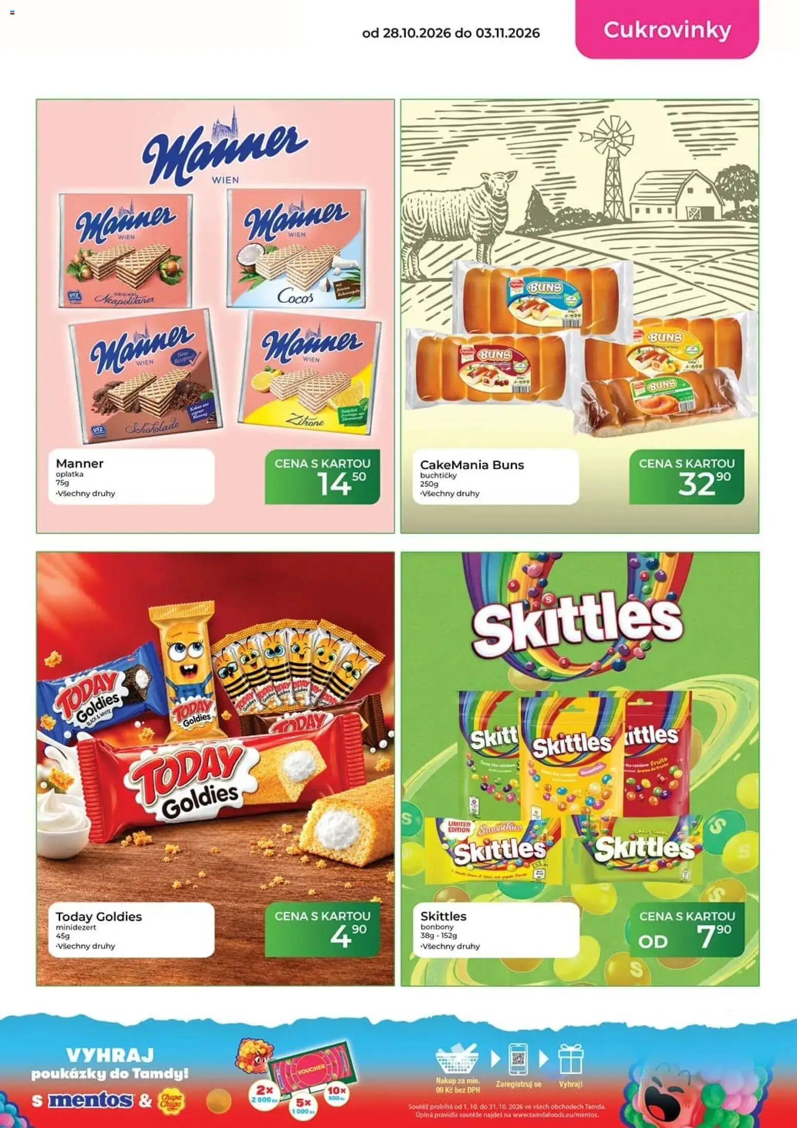 Tamda Foods leták od 28.10.2026 | Strana: 31 | Produkty: Bonbóny, Skittles, Cukrovinky