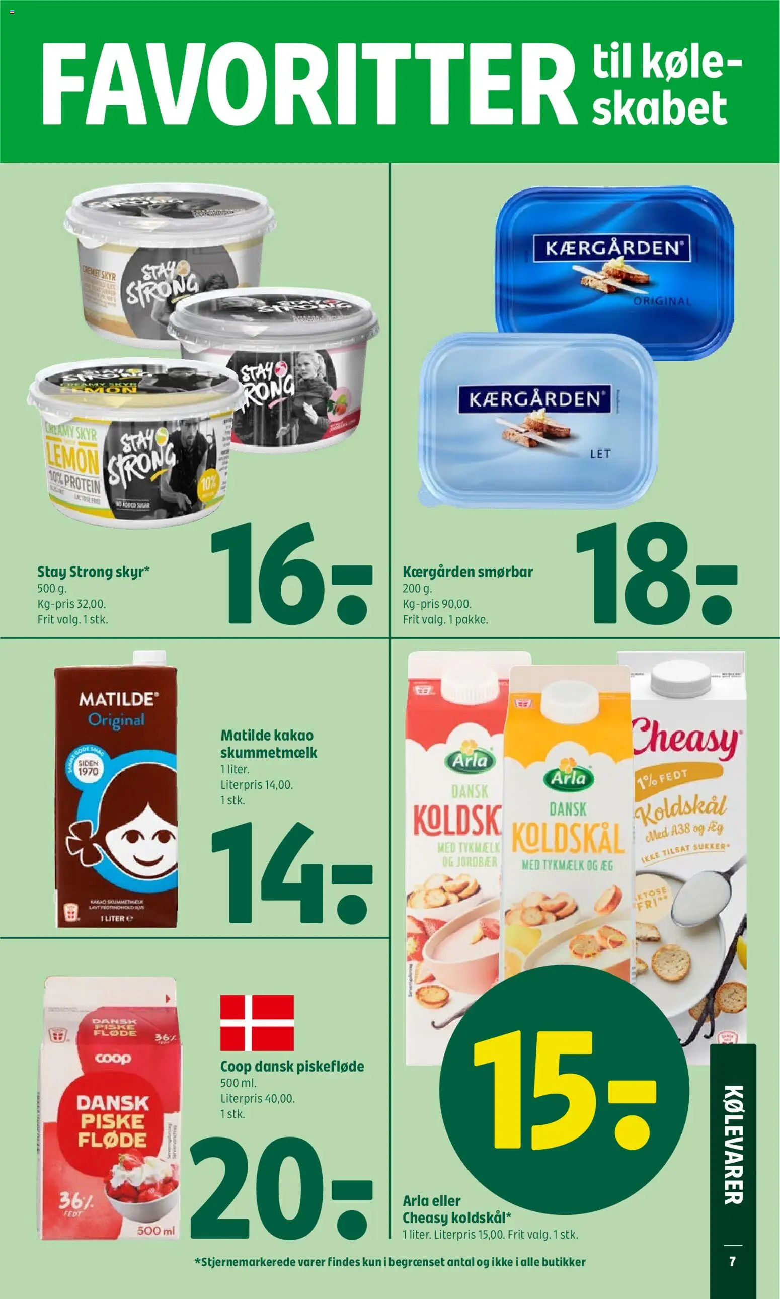 Coop 365 tilbudsavis – gyldig fra 07.05.2026 | Side: 8 | Produkter: Æg, Jordbær, Fløde, Kakao