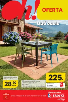 Vista previa Eroski Oh Qué oasis válido desde el 30.04.2026