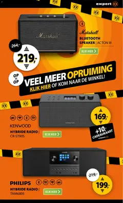 Expert folder - Voorbeeld van een folder van Expert, geldig van 27-07-2026 | Pagina: 5 | Producten: Kom, Radio, Speaker, Bluetooth
