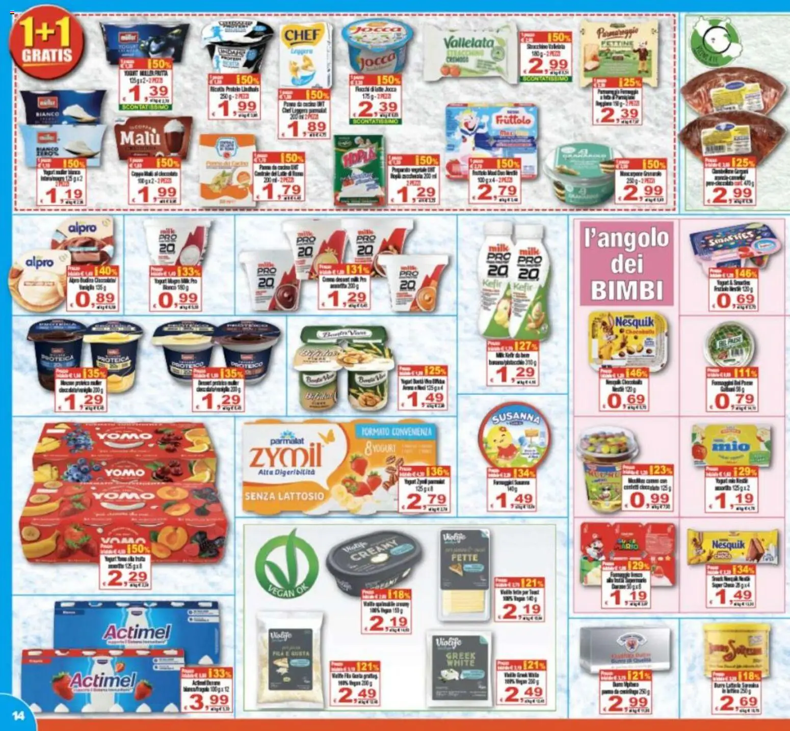 Volantino CTS del 01/07/2026 | Pagina: 14 | Prodotti: Yogurt, Stracchino