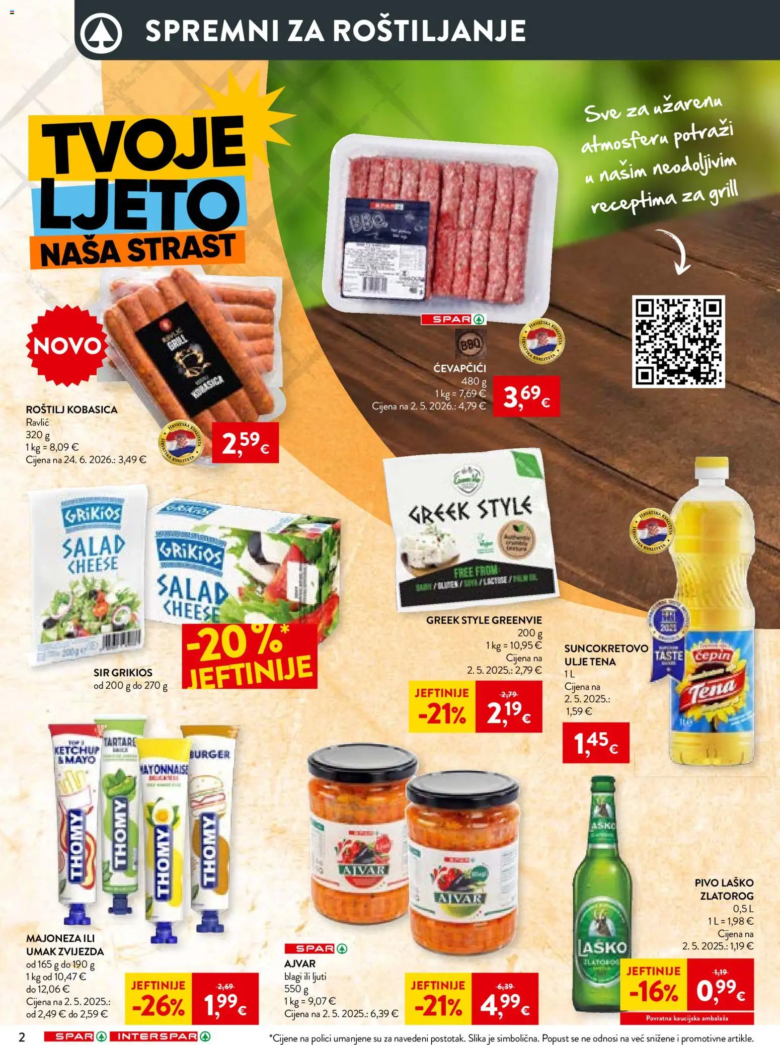 Spar katalog | vrijedi od 01.07.2026 | Stranica: 2