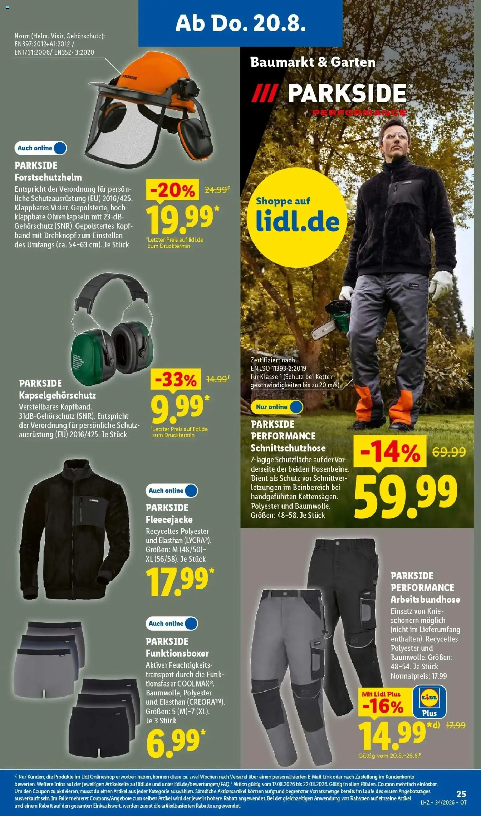 Lidl Prospekt Senftenberg – gültig ab 17.08.2026 | Seite: 45 | Produkte: Boxer