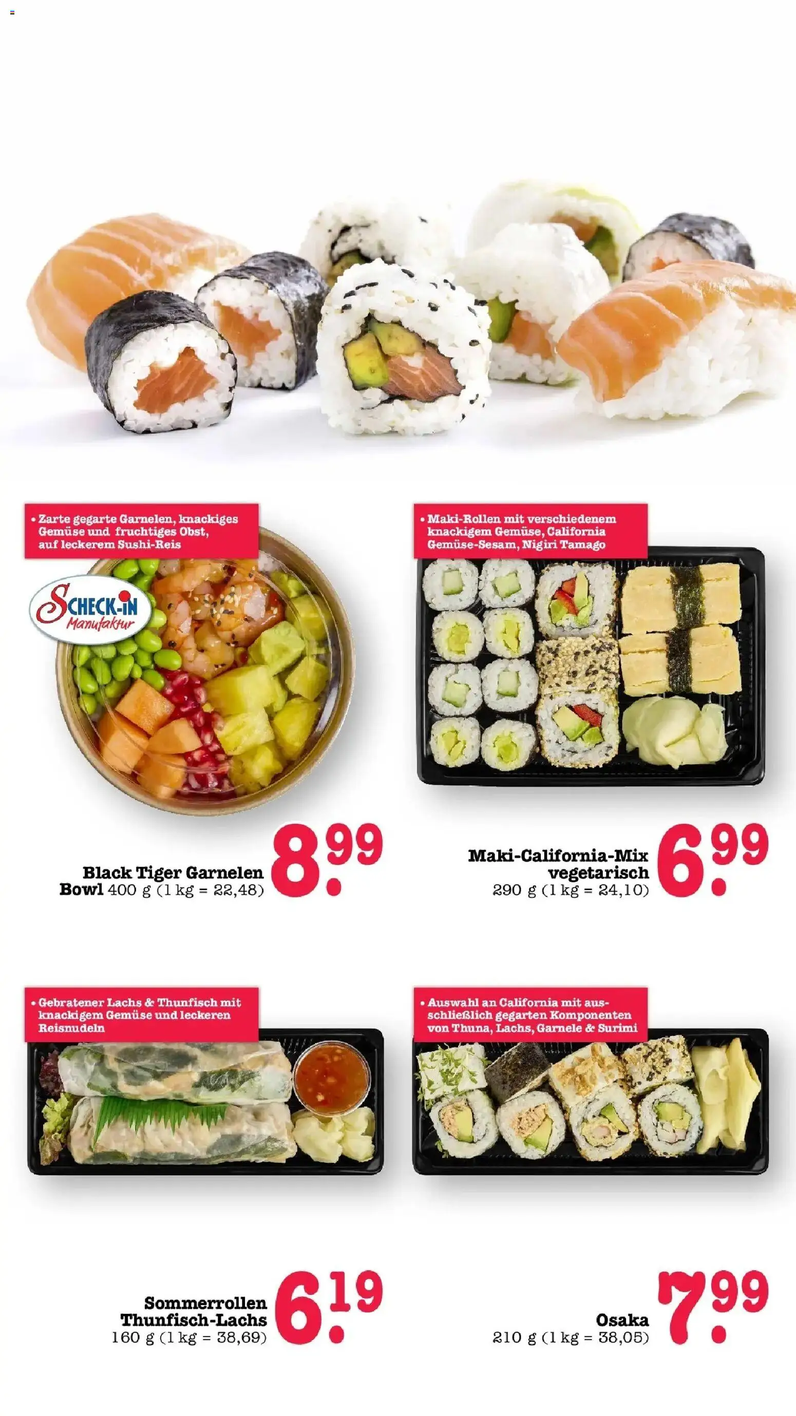 Edeka Prospekt Frankfurt Am Main (ab 07.09.2026) » Angebote Online | Seite: 17 | Produkte: Garnelen, Lachs, Gemüse, Tiger garnelen