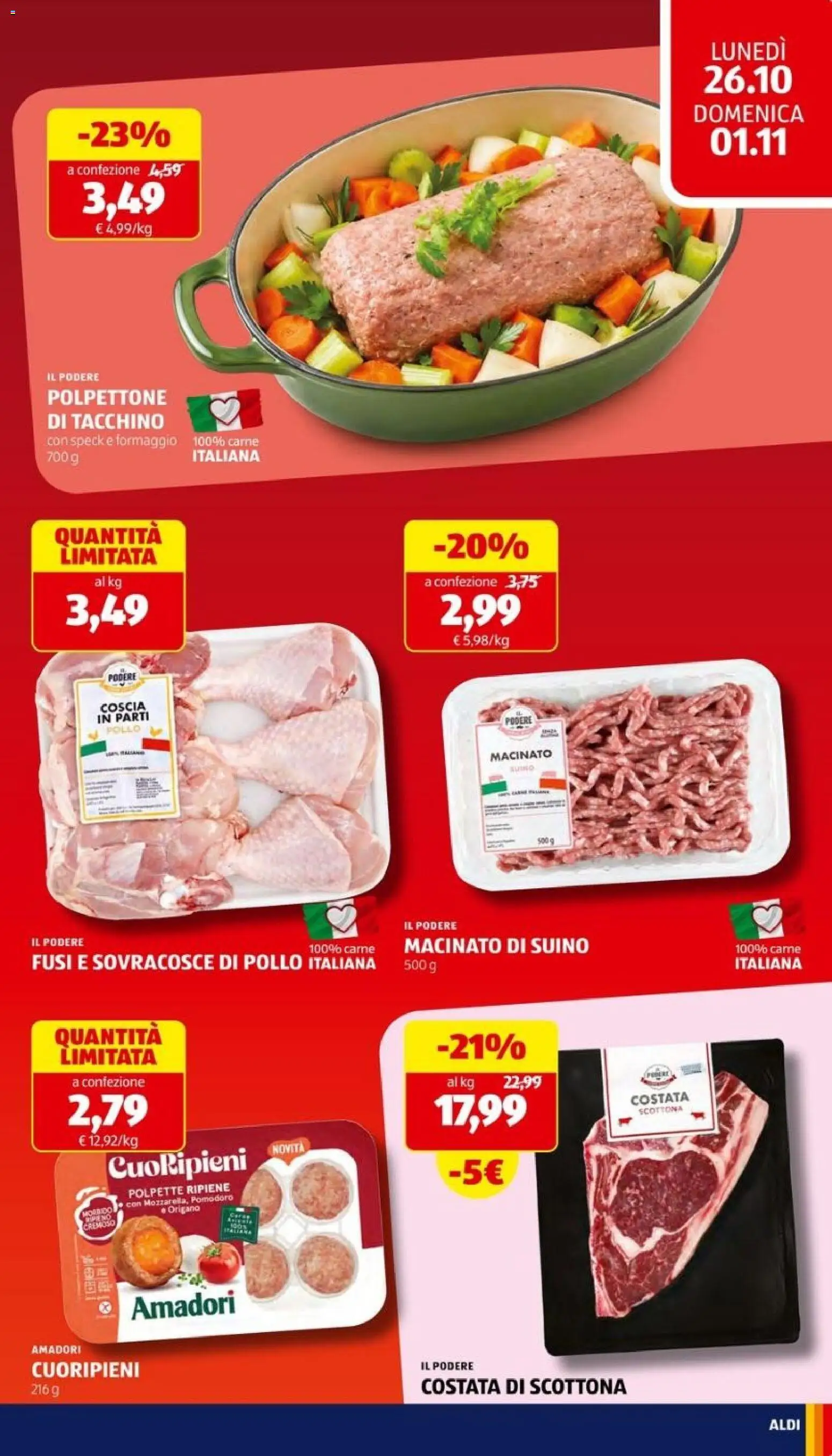 Volantino Aldi del 26/10/2026 | Pagina: 7