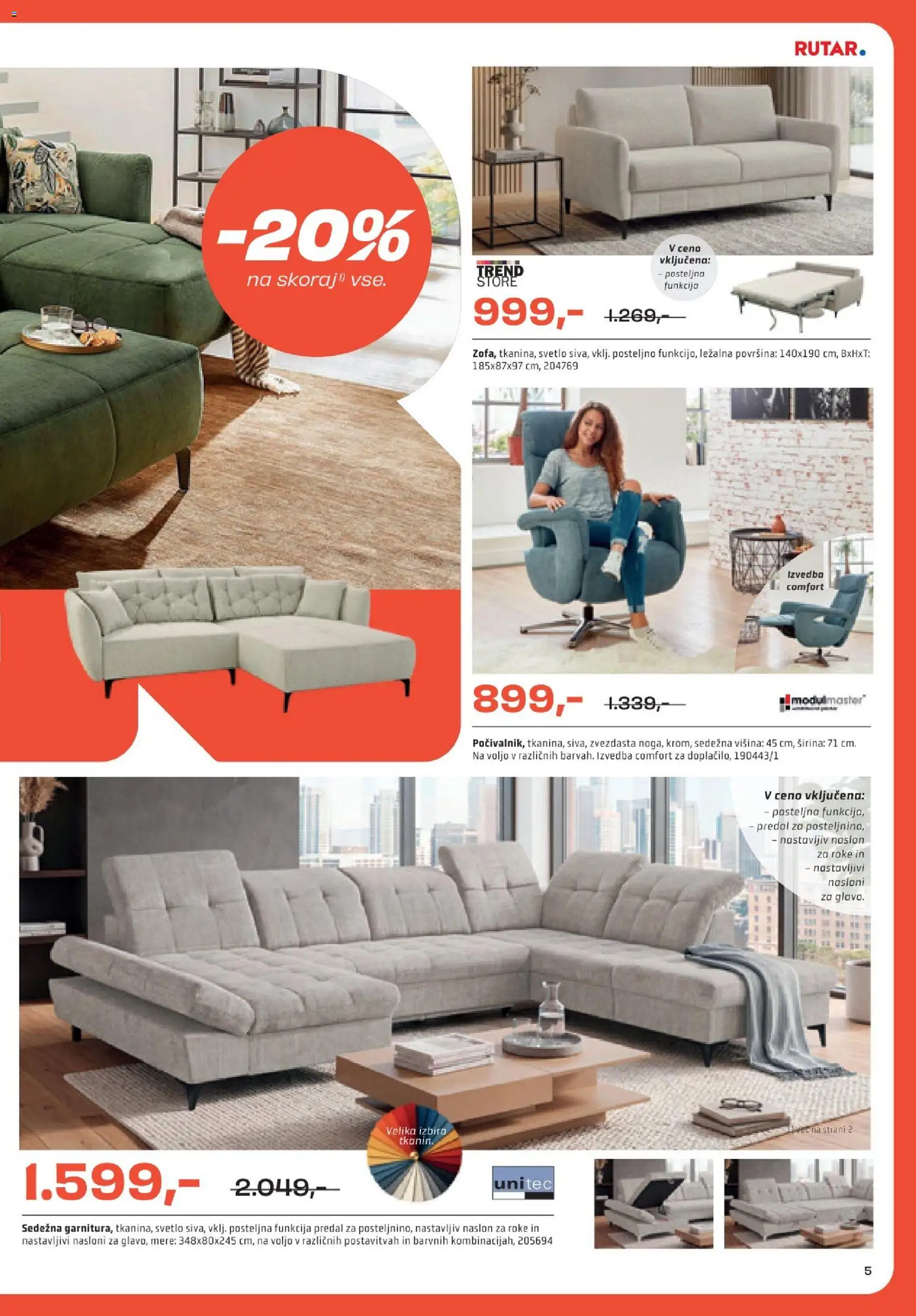 Novi Rutar katalog ponudbe – veljaven od 29.09.2026 | Stran: 5