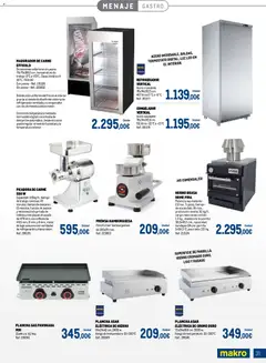 Vista previa Makro Expertos en carnes Canarias válido desde el 01.06.2026 | Página: 31 | Productos: Refrigerador, Plancha, Ventilador, Σοκολατούχο γάλα