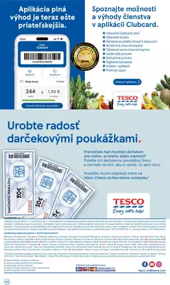 Tesco leták platný od 01.07.2026 | Strana: 44