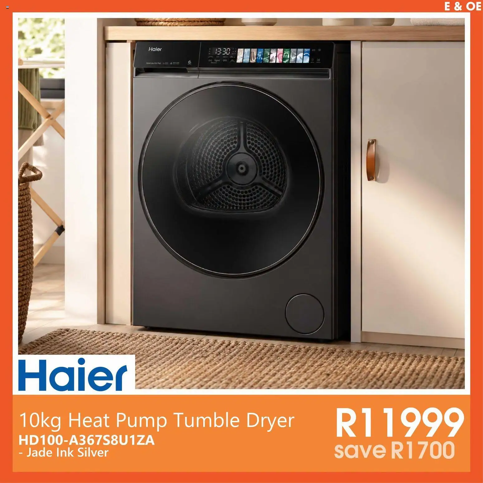 New Tafelberg Furnishers catalogue – valid from 02/09/2026 | Page: 13 | Products: Dryer, Tumble dryer