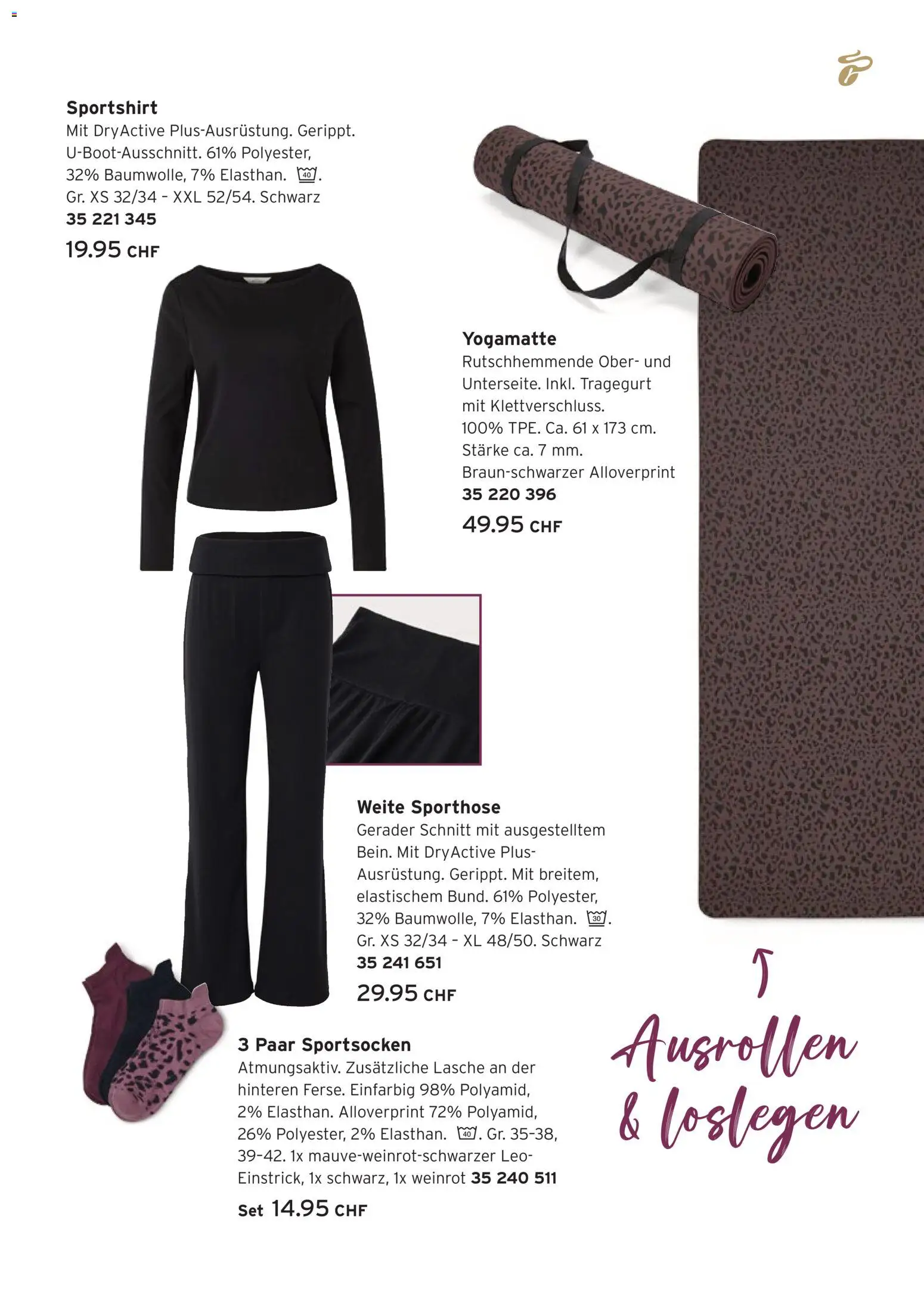 Tchibo aktionen Every day in flow – gültig ab 18.08.2026 | Seite: 21 | Produkte: Sporthose