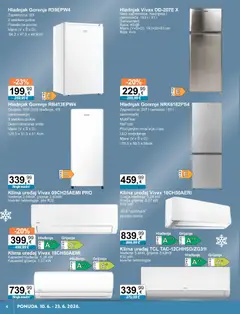 KTC - Katalog tehnike i posuđa - Pregled kataloga iz trgovine KTC, vrijedi od 10.06.2026 | Stranica: 4 | Proizvodi: Klima, Vrata, Povrće, Hladnjak