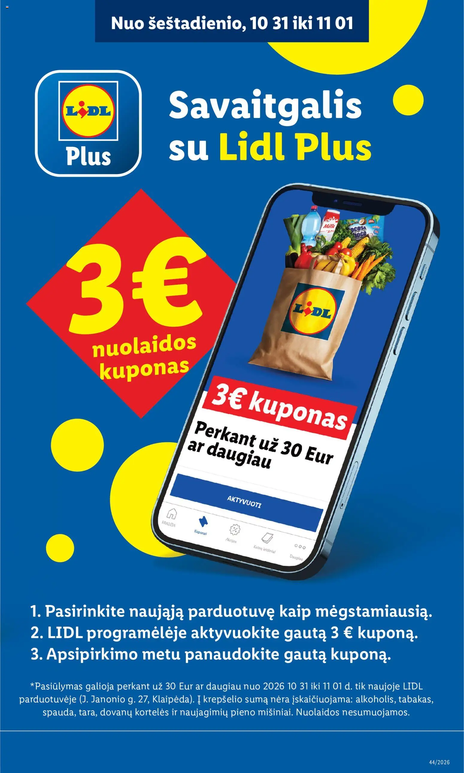 LIDL akcijos nuo 2026.10.26 | Puslapis: 3