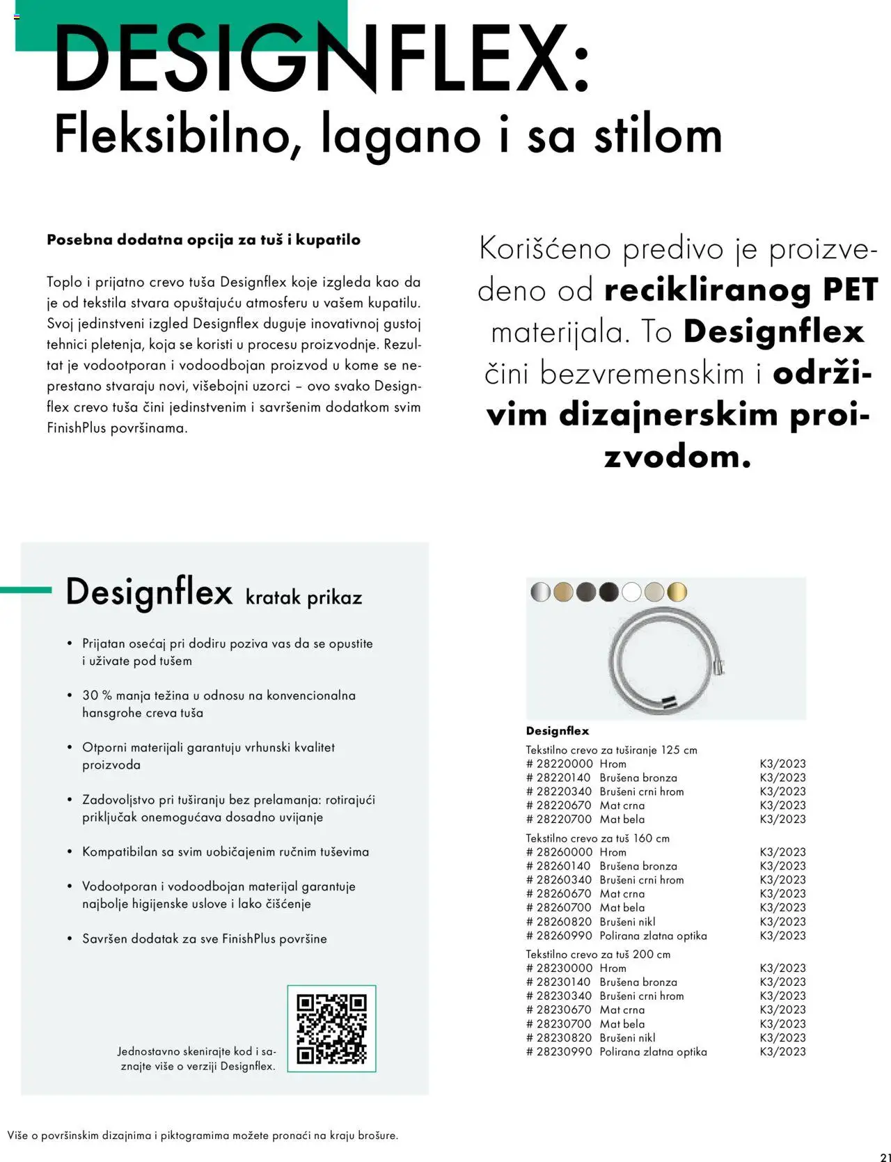Uradi Sam katalog - važi od 30.06.2025 | Strana: 23 | Proizvode: Kupatilo, Tuš, Priključak