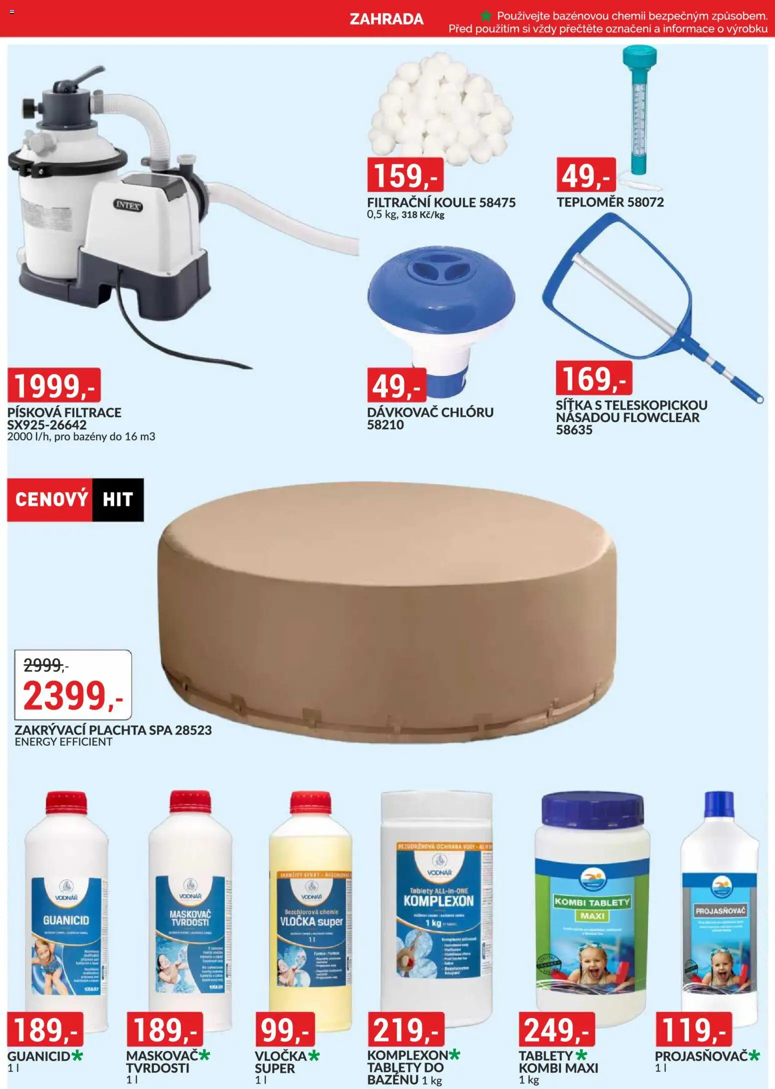 BAUMAX leták od 01.07.2026 | Strana: 11 | Produkty: Bazény, Zahrada, Dávkovač, Plachta