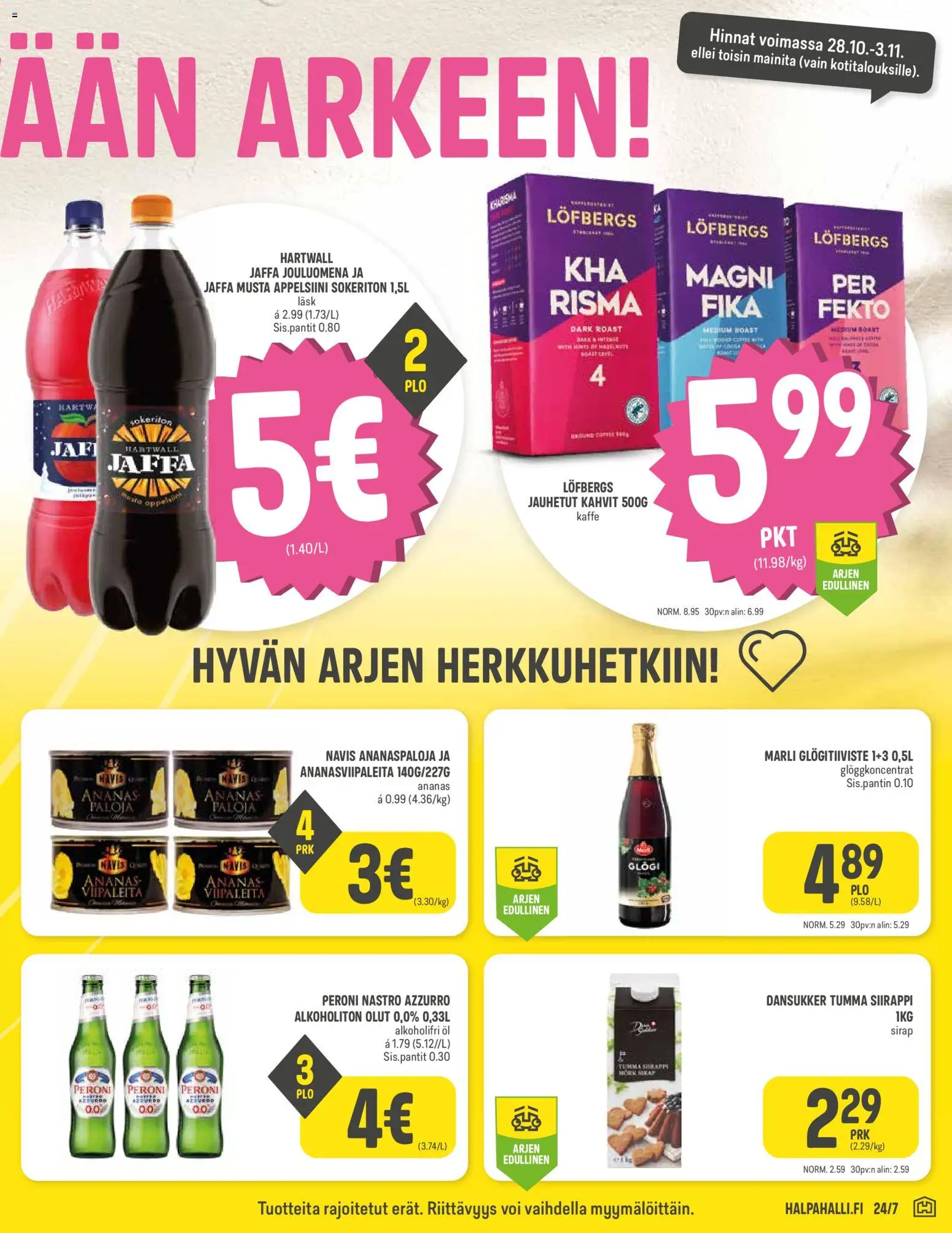 Halpa Halli tarjoukset – voimassa 28/10/2026 alkaen | Sivu: 5