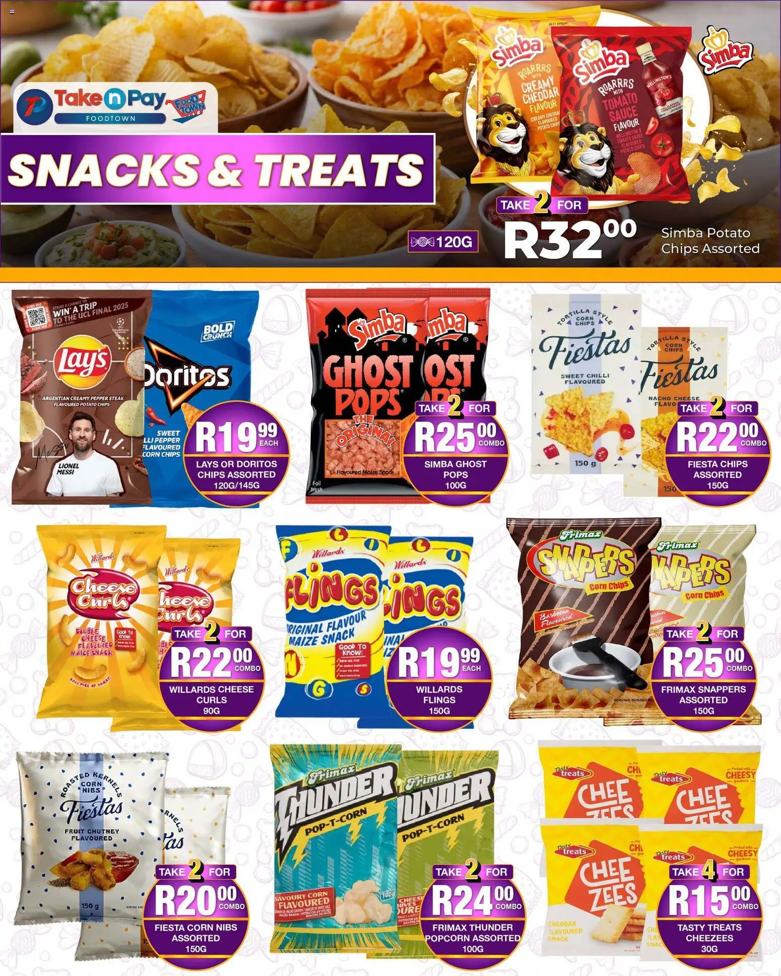 New Take n Pay catalogue – valid from 09.03.2026 | Page: 17 | Products: Chutney, Chips, Sauce, Chilli