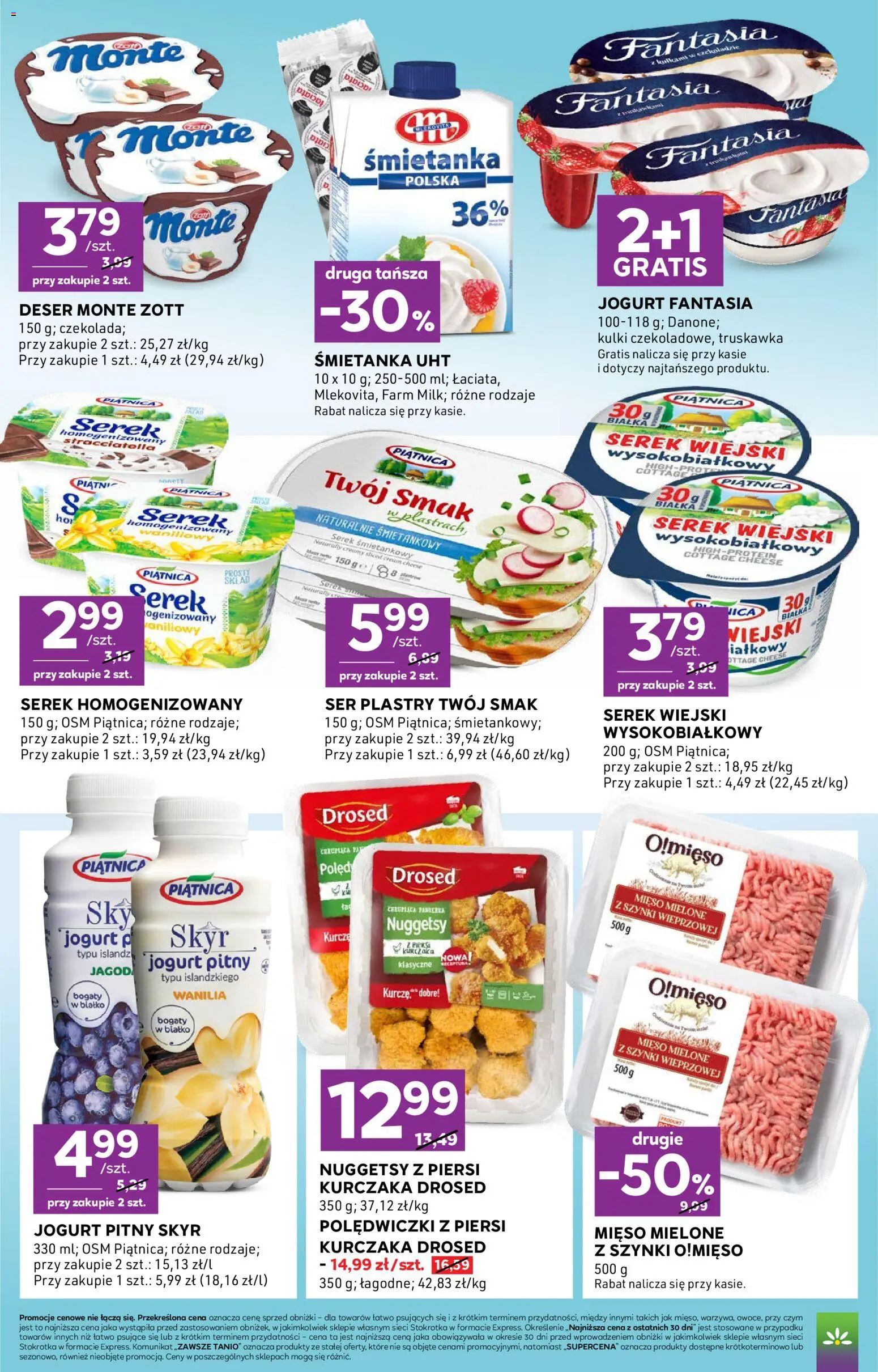 Stokrotka gazetka - Express od 27.08.2026 | Strona: 4 | Produkty: Serek śmietankowy, Stokrotka, Polędwiczki, Wanilia