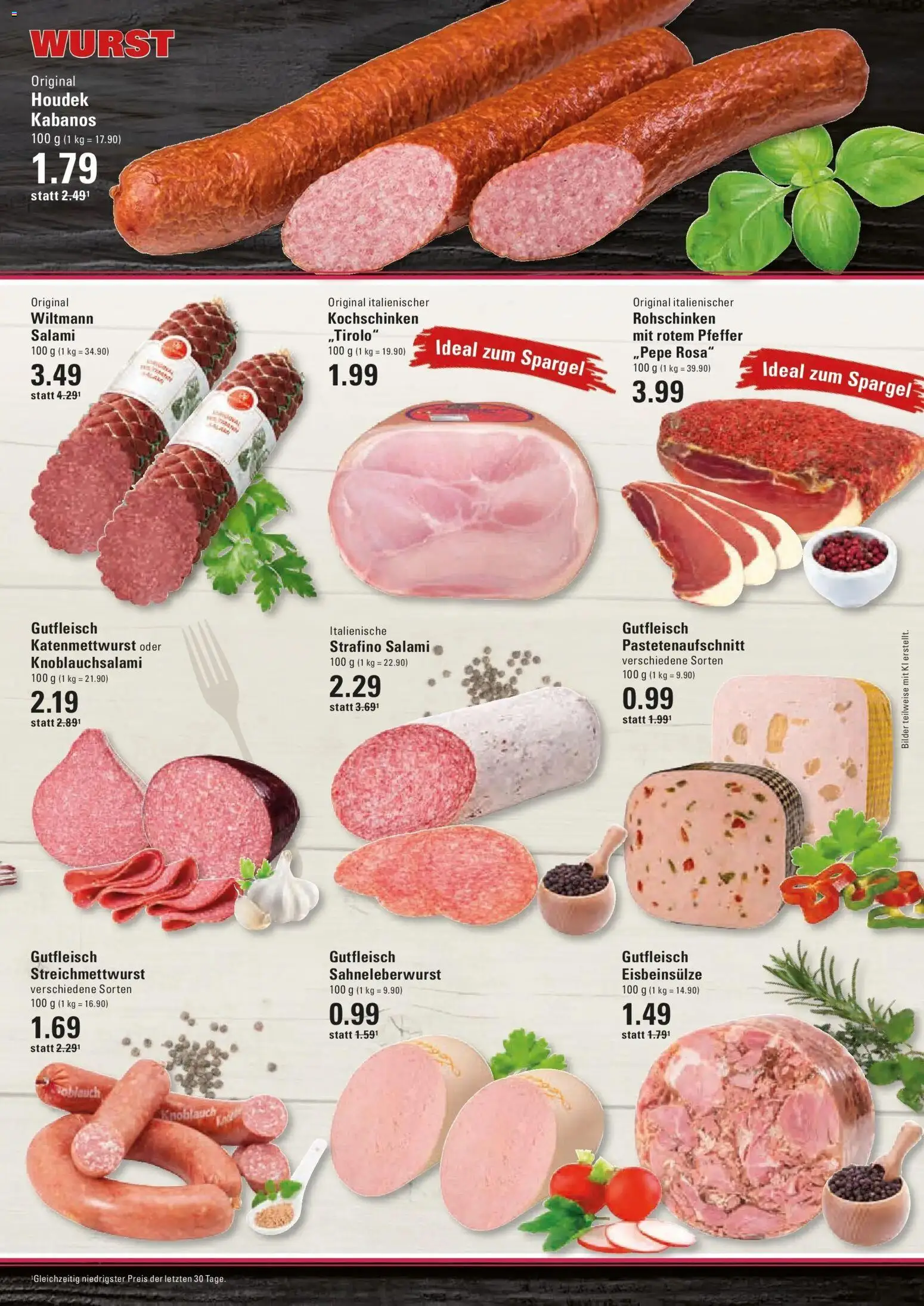 Edeka Prospekt Stade – gültig ab 17.05.2026 | Seite: 5 | Produkte: Spargel, Pfeffer, Wurst, Salami