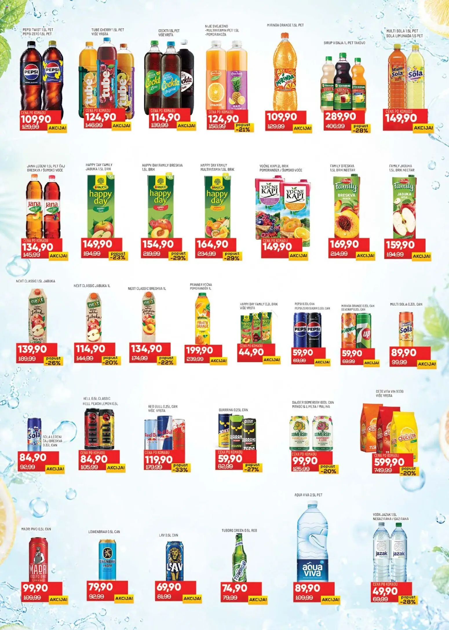Medius katalog - važi od 19.05.2026 | Strana: 14 | Proizvode: Mango, Pomorandza, Somersby, Breskva