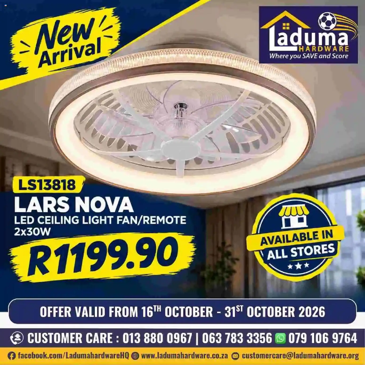 New Laduma Hardware catalogue – valid from 16/10/2026 | Page: 2 | Products: Light