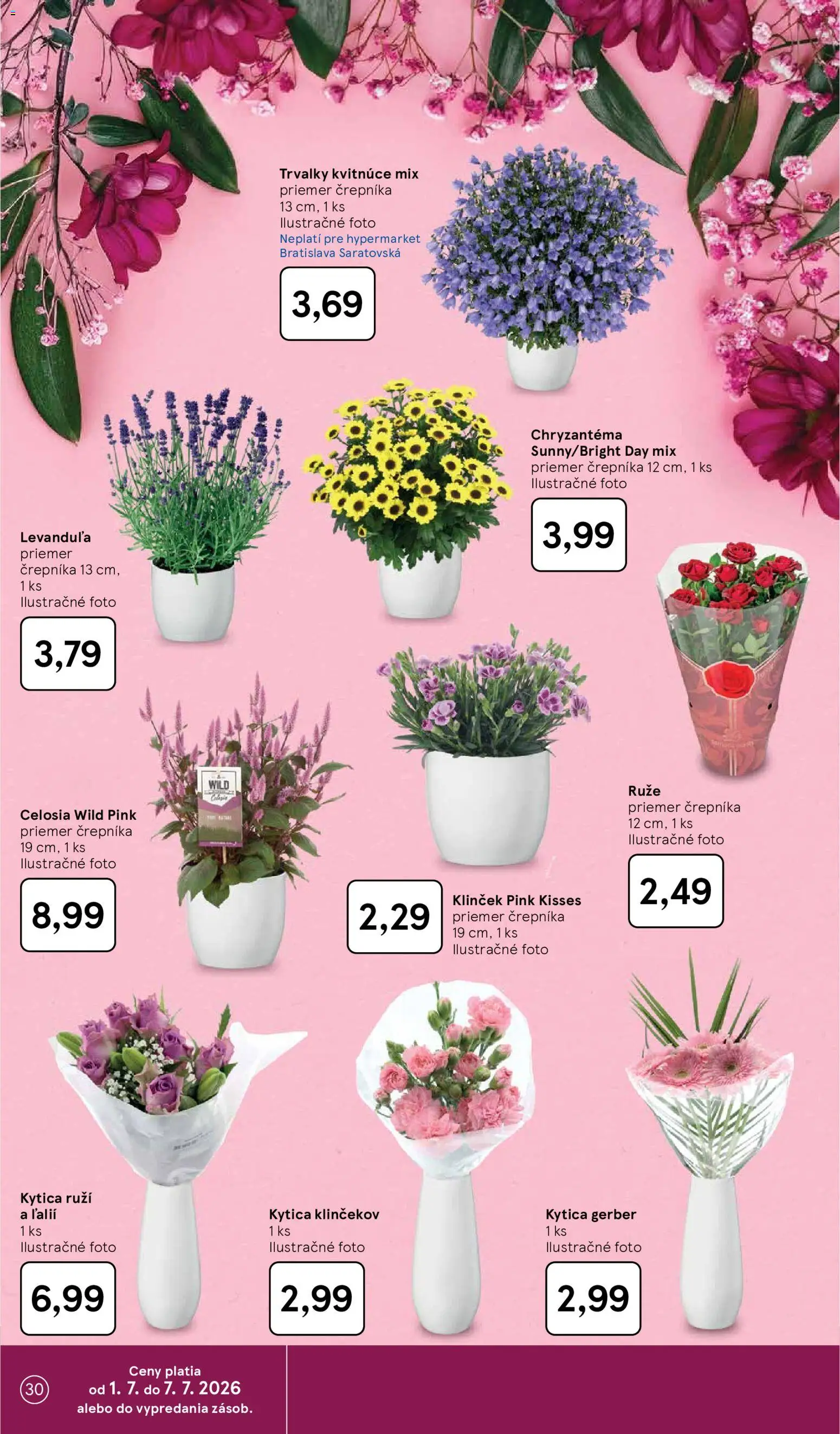 Nové Tesco akcie – leták je platný od 01.07.2026 | Strana: 30