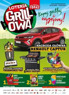 Pogląd oferty "Topaz konkurs - Kupuj, Grilluj I Wygrywaj" - ważna od 20.04.2026
