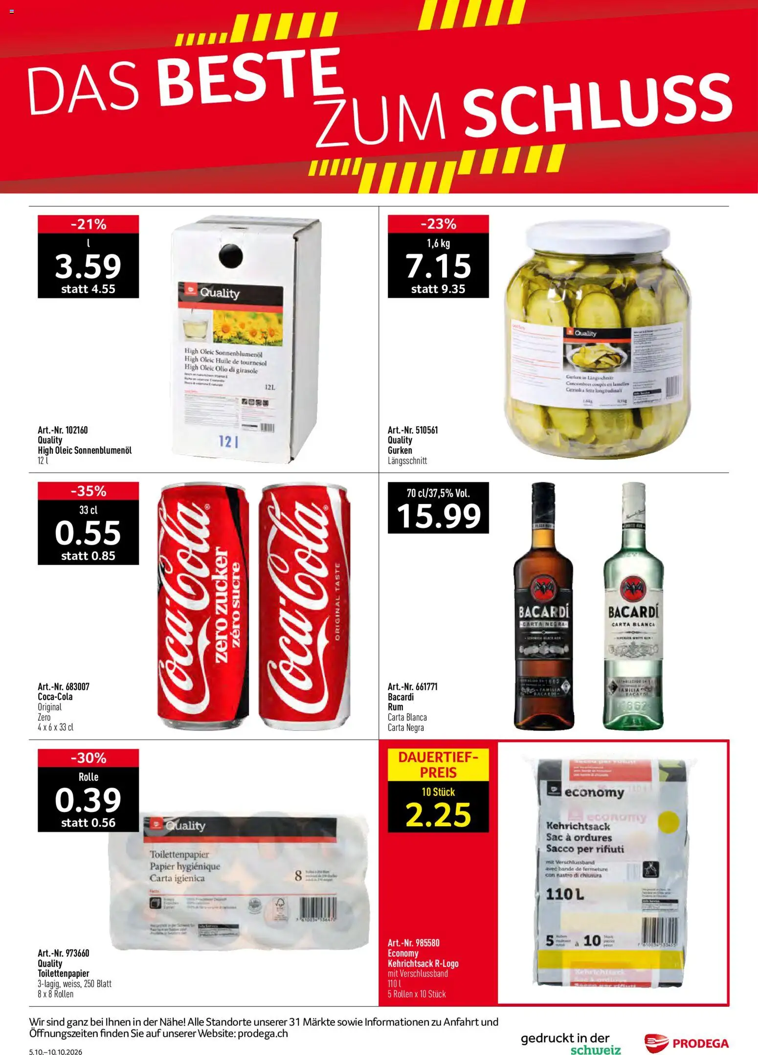 Prodega aktionen – gültig ab 05.10.2026 | Seite: 40