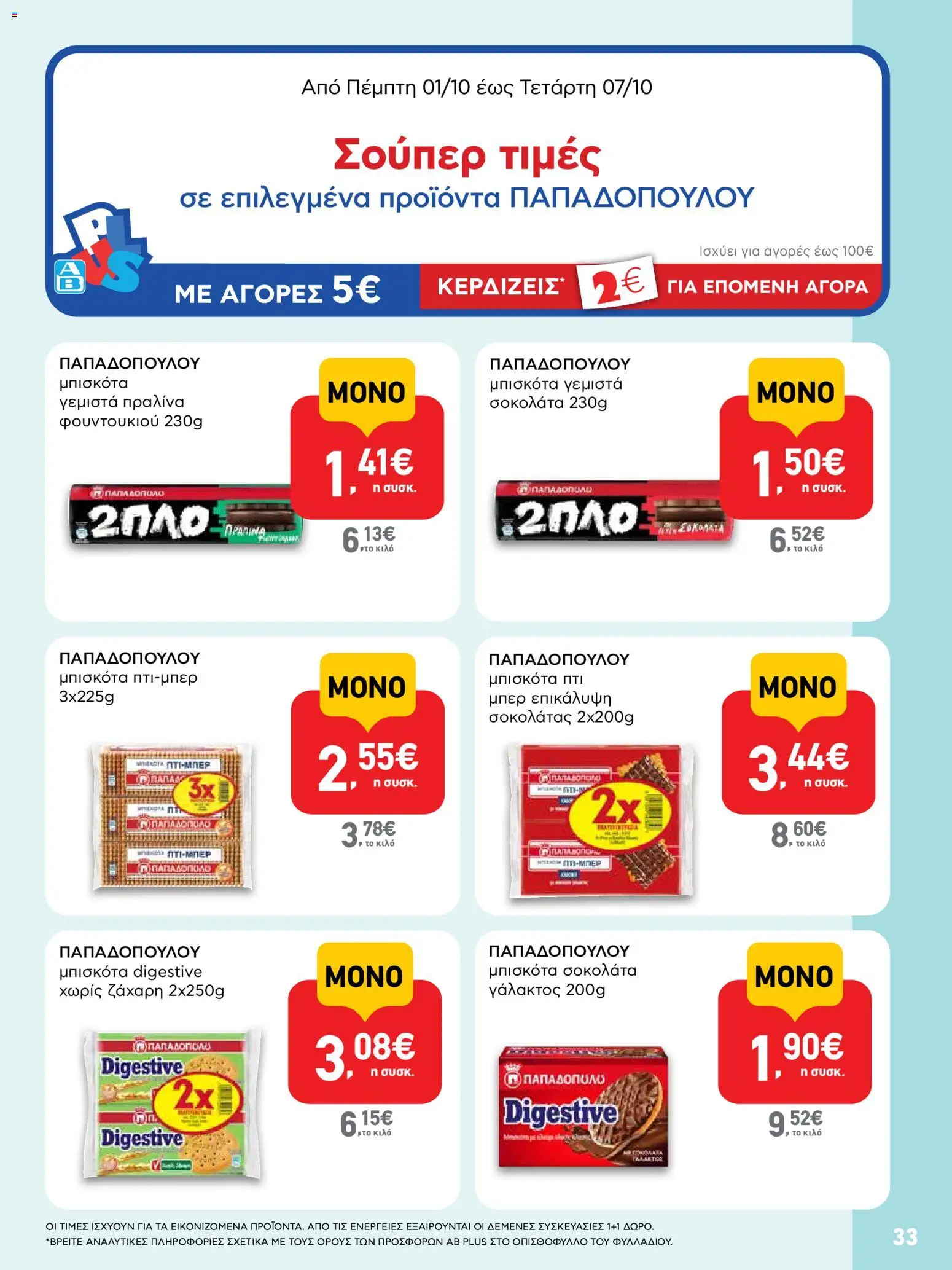 ΑΒ Βασιλόπουλος Φυλλάδιο - σε ισχύ από 01/10/2026 | Σελίδα: 33