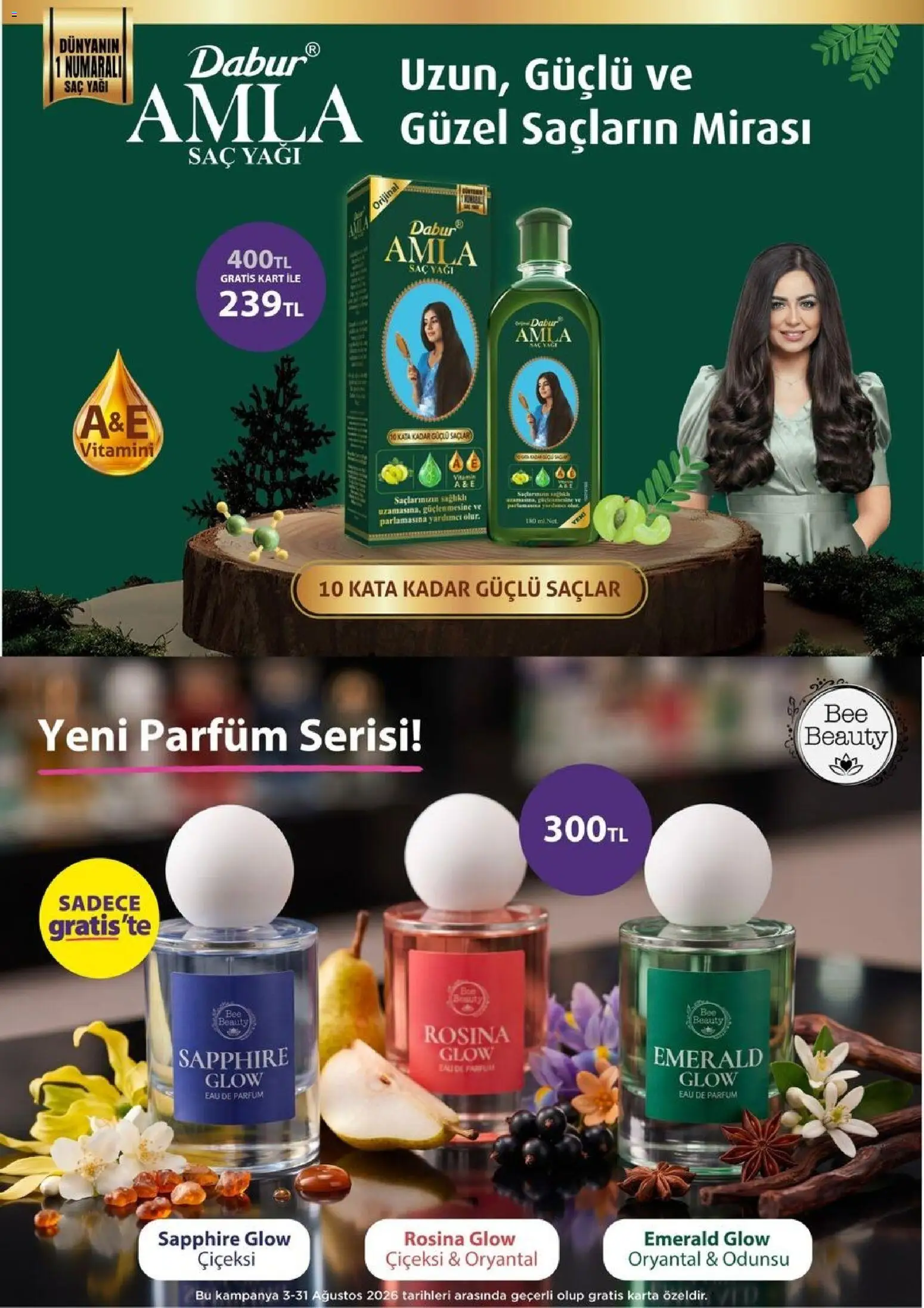Gratis Güncel katalog - 03 Ağustos 2026 tarihinden itibaren geçerlidir | Sayfa: 40 | Ürünler: Saç yağı, Parfüm