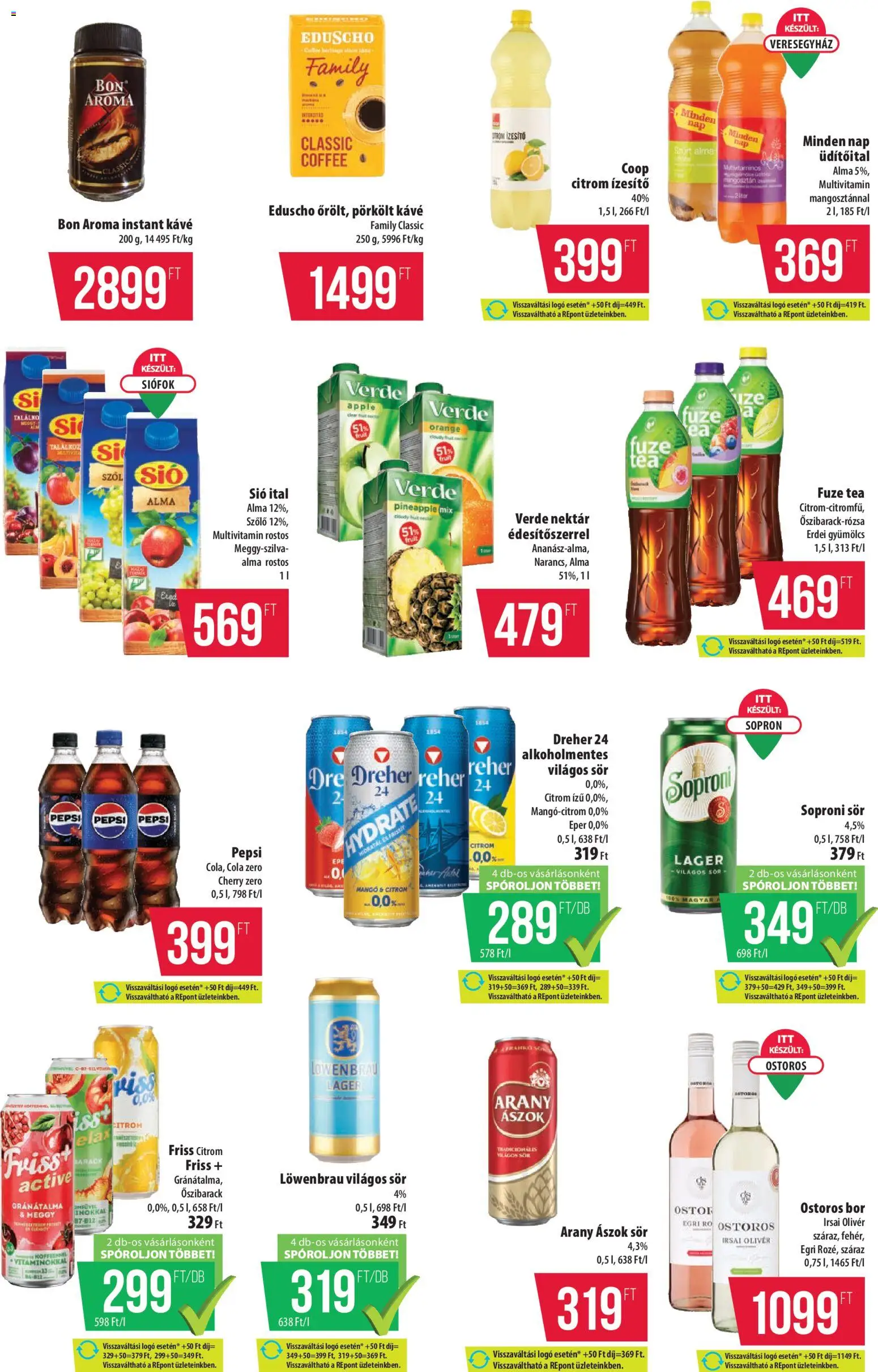 COOP akciós ujság - amely érvényes a következő dátumtól: 09.07.2026 | Oldal: 14