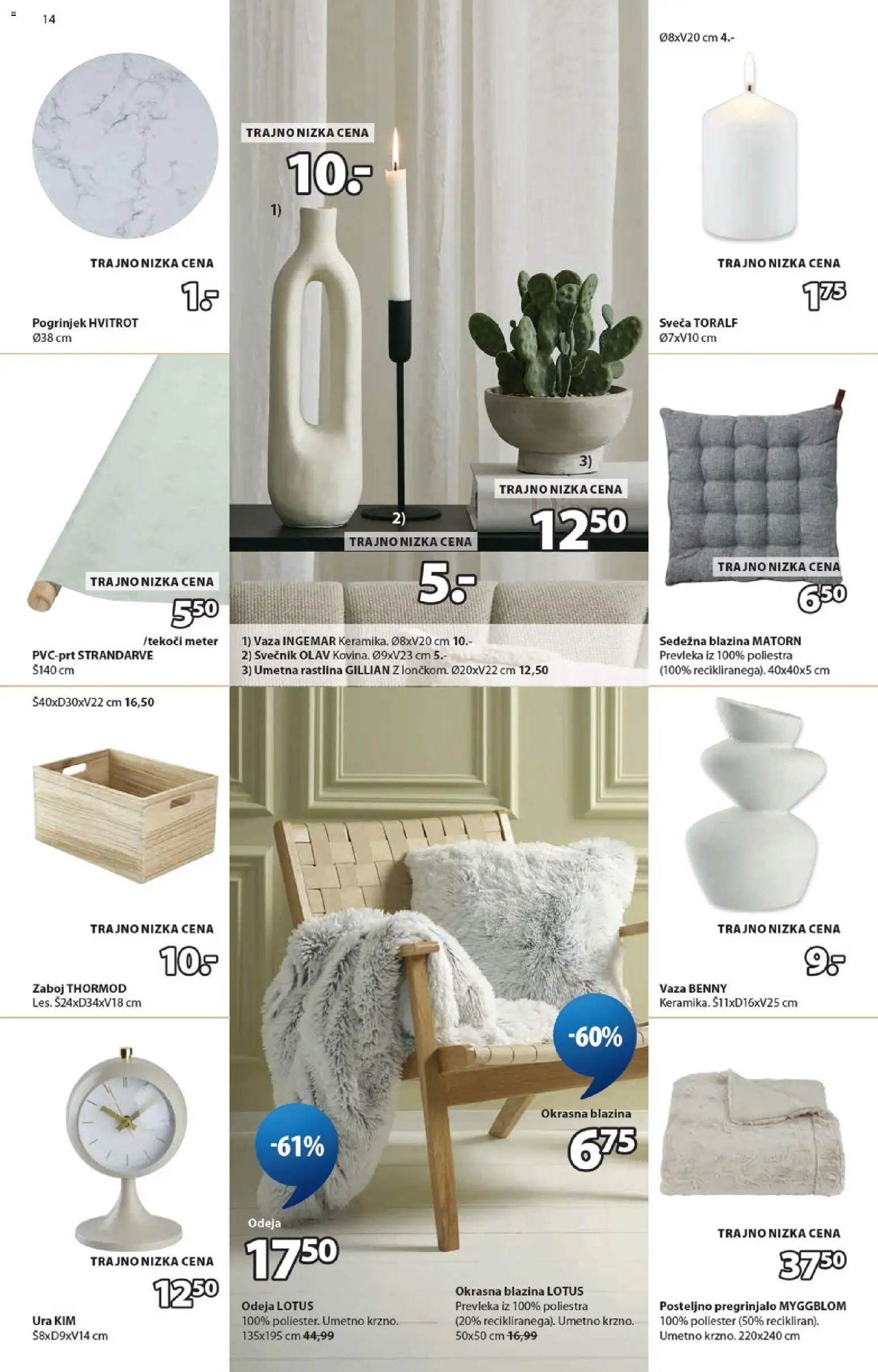 Novi JYSK katalog ponudbe – veljaven od 22.06.2026 | Stran: 14