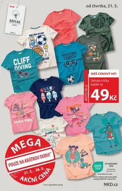 Náhled letáku NKD leták od 21.05.2026 | Strana: 11 | Produkty: Trička