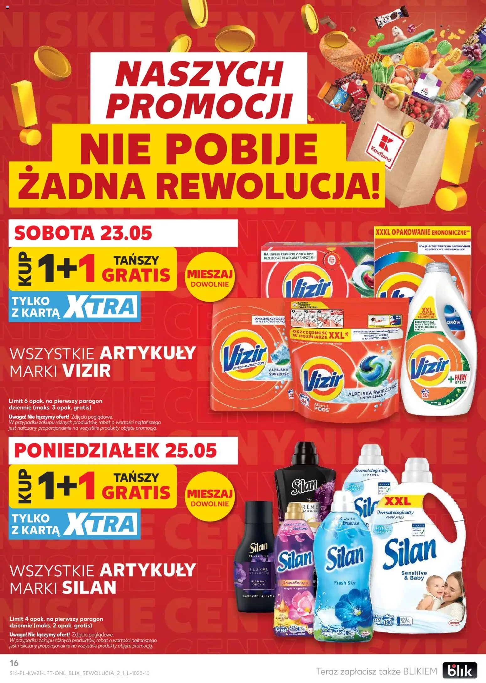 Kaufland Polsko leták od 21.05.2026 | Strana: 16 | Produkty: Magnesia, Silan