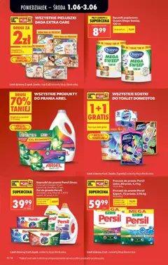 Náhled letáku Biedronka Polsko leták od 01.06.2026 | Strana: 18 | Produkty: Ariel, Domestos, Karty, Persil