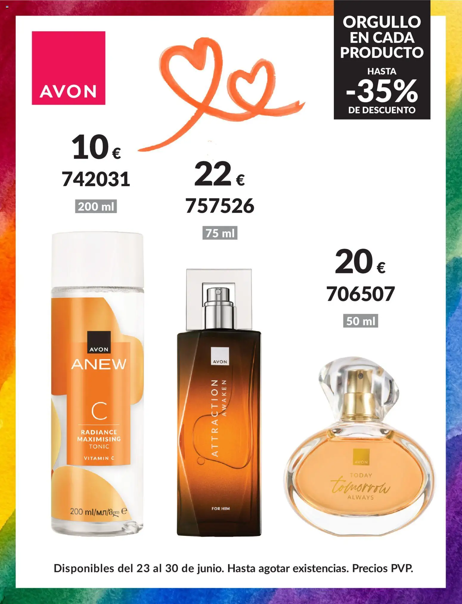 Avon Orgullo en cada producto │ válido desde el 23.06.2026 | Página: 3