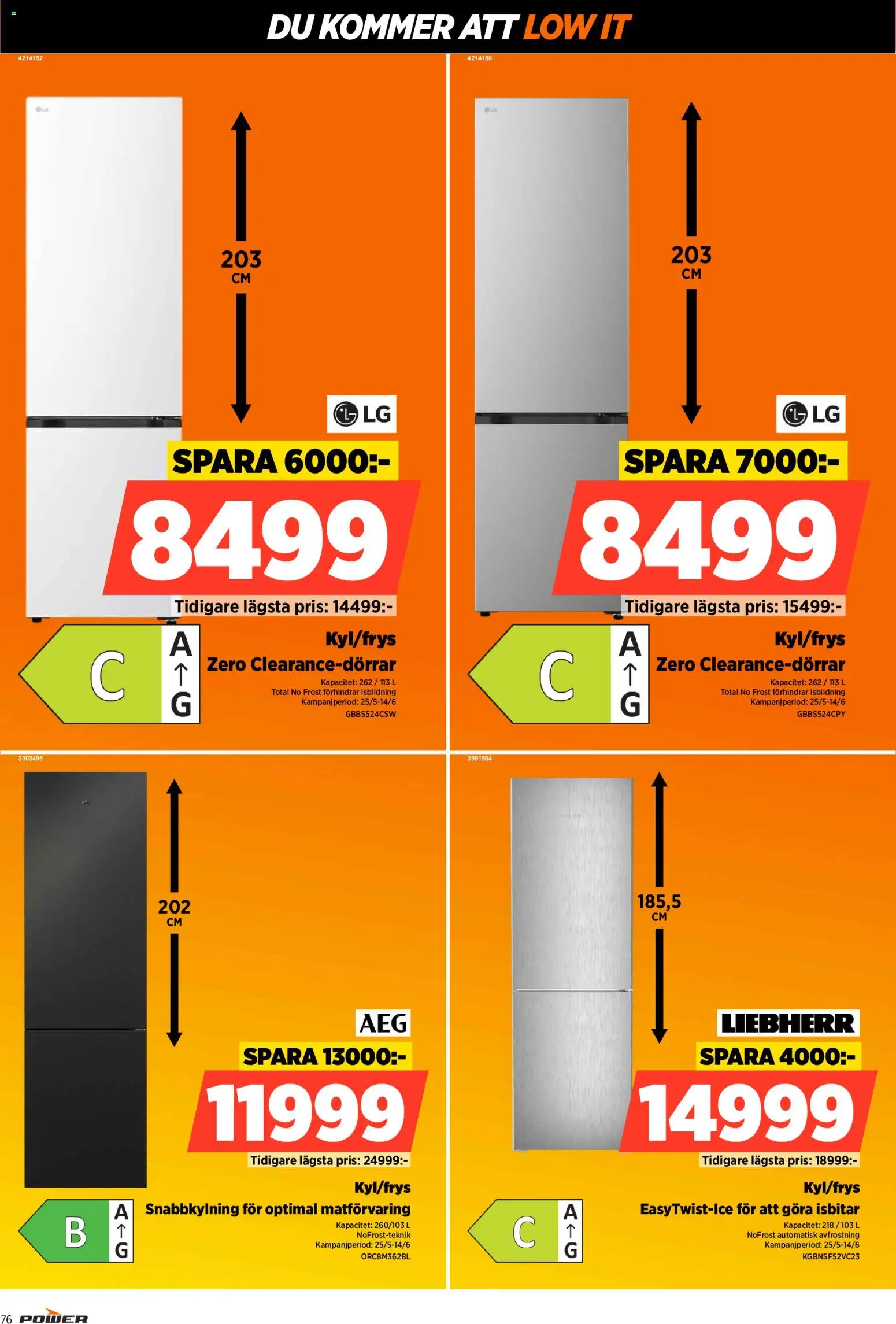 Power reklamblad aktuell från 08.06.2026 | Sida: 76