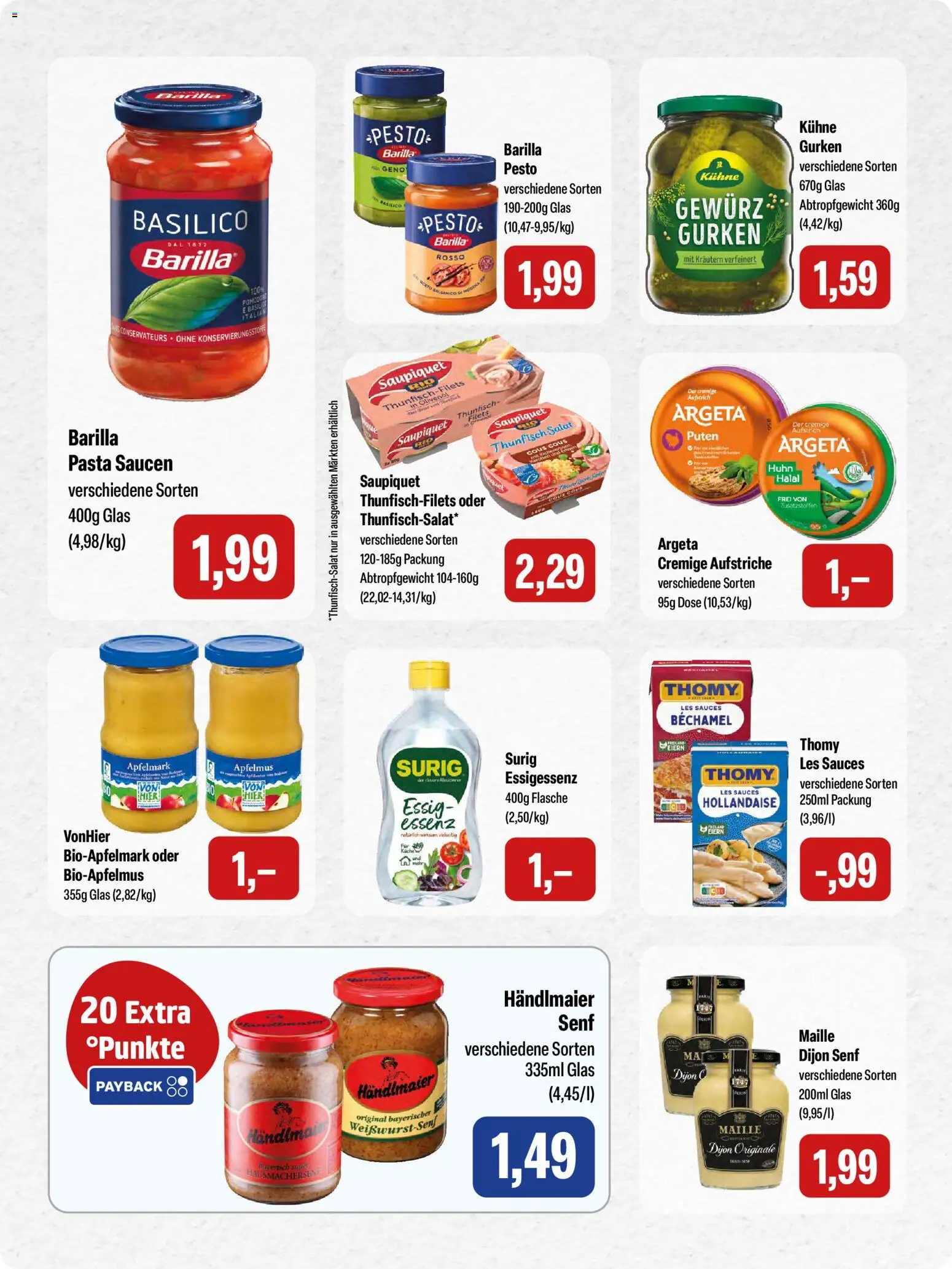 Feneberg Angebote – gültig ab 21.05.2026 | Seite: 12 | Produkte: Barilla, Barilla pesto, Gurken, Salat