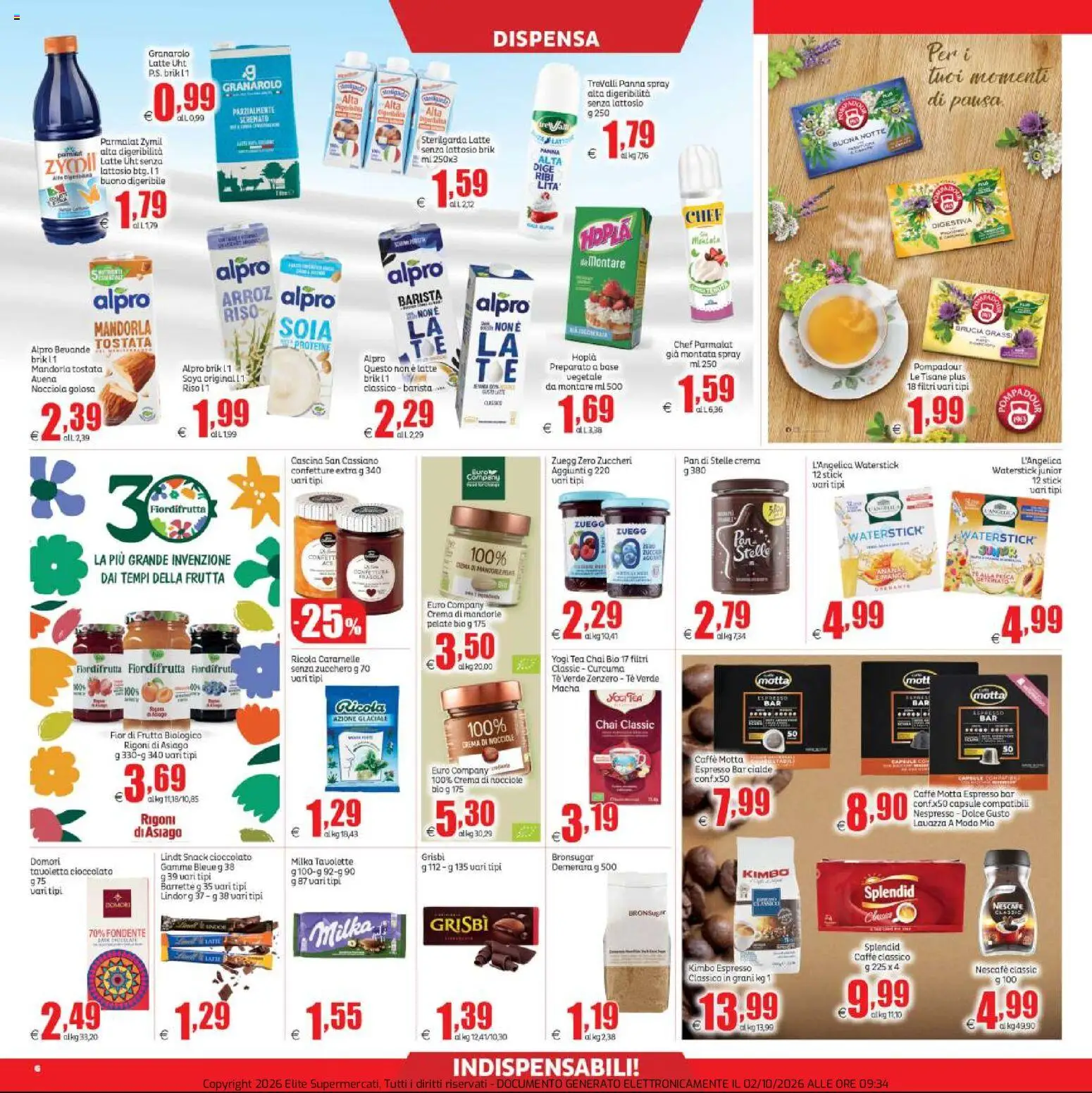 Volantino Elite Supermercati del 02/10/2026 | Pagina: 6