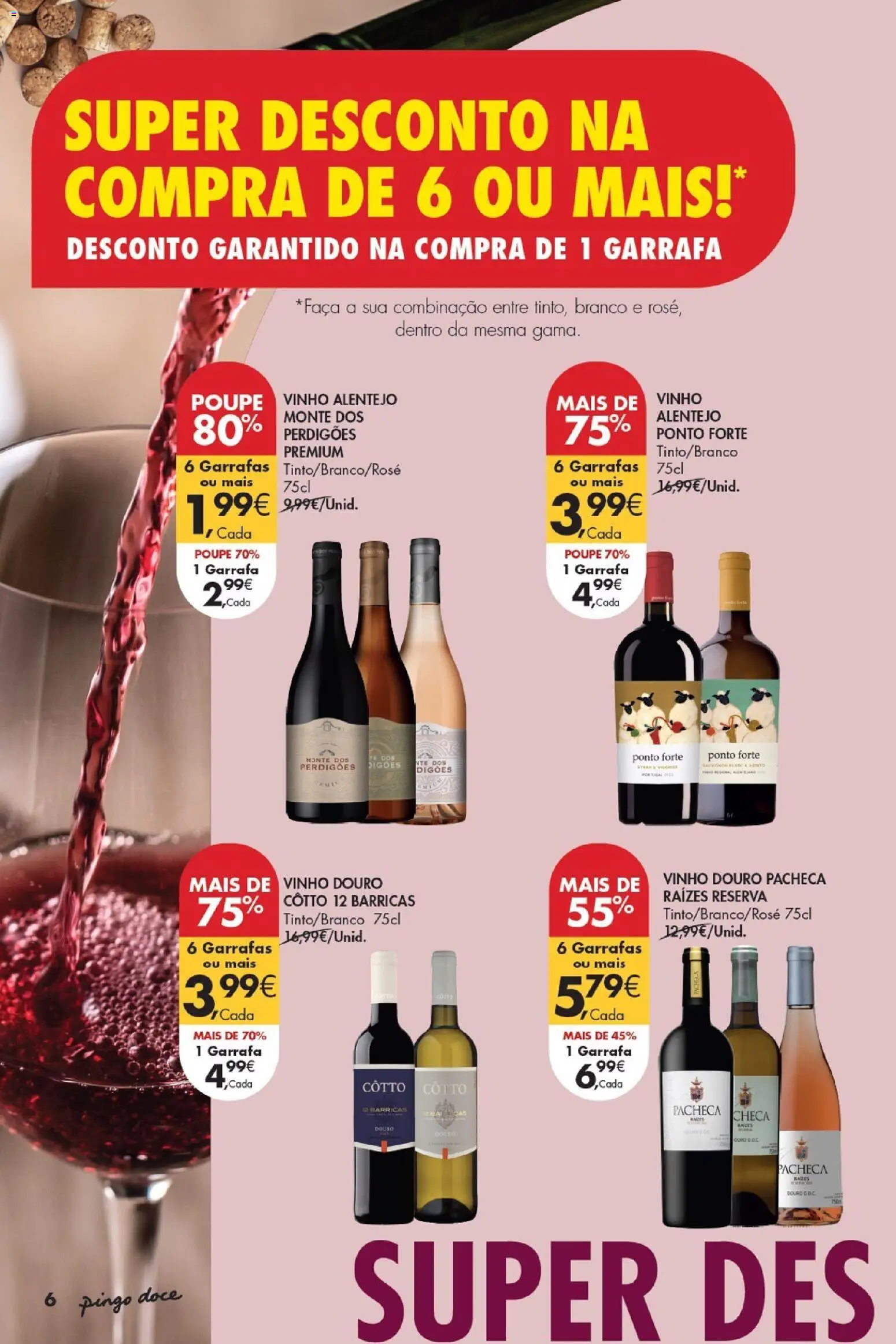Pingo Doce - Vinhos e Sabores de Portugal Madeira │ válido de 15/09/2026 | Página: 6 | Produtos: Vinho
