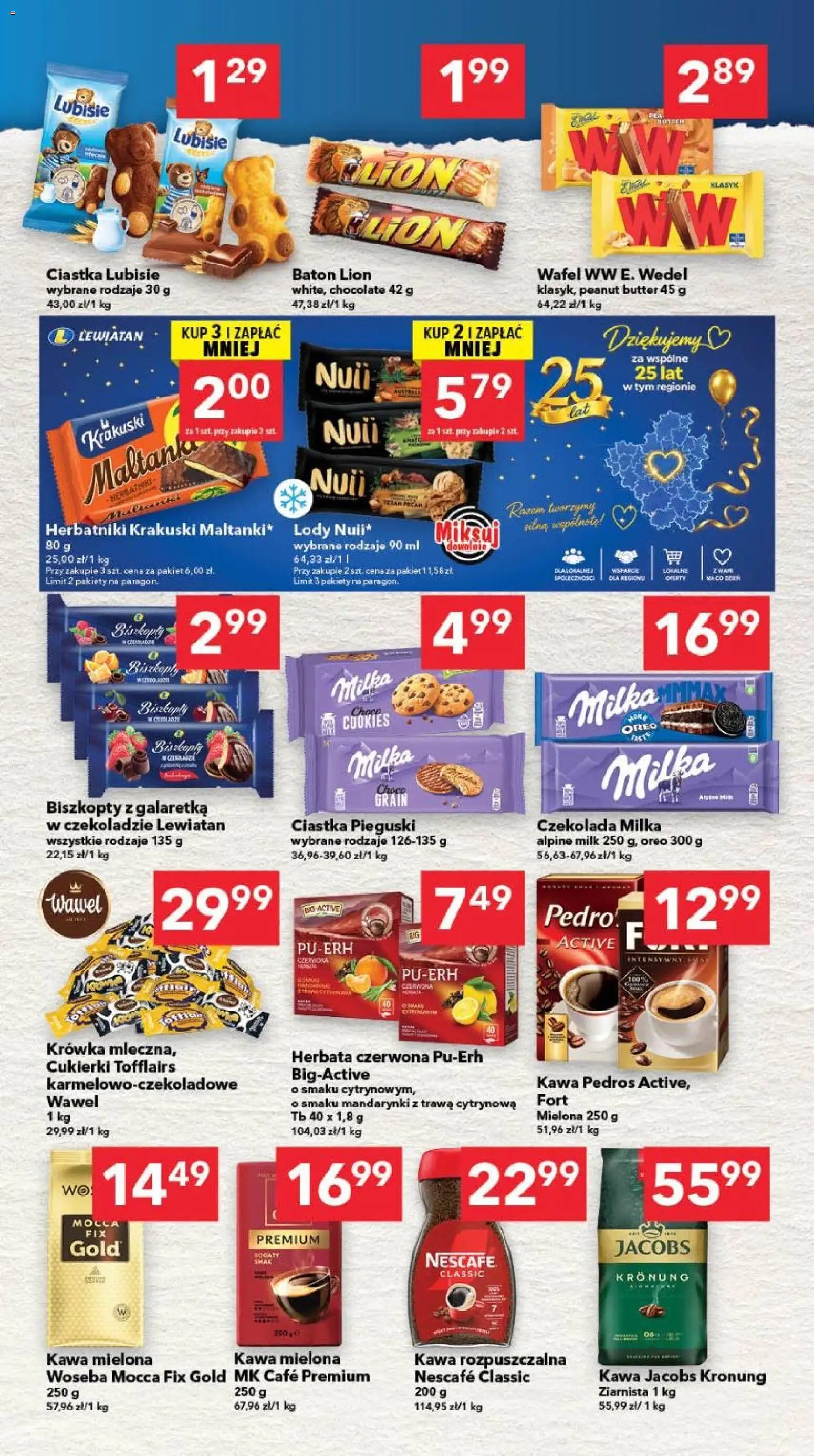 Lewiatan gazetka - Bydgoszcz od 10.09.2026 | Strona: 5 | Produkty: Oreo, Trawa cytrynowa, Ciastka, Pieguski