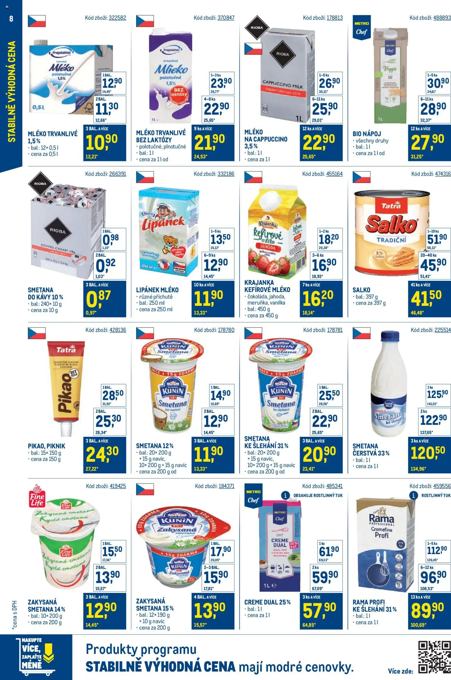 Makro leták - Cash & Carry od 20.05.2026 | Strana: 8 | Produkty: Veggie, Lipánek, Rama, Cappuccino