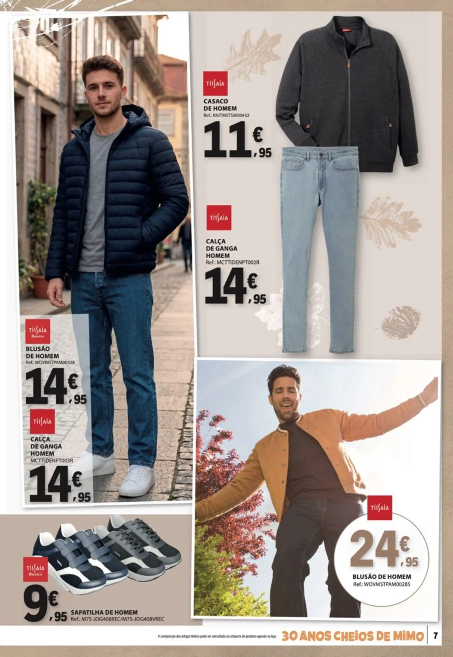 E.Leclerc - Folheto Moda e Beleza Outono-Inverno │ válido de 15/09/2026 | Página: 7 | Produtos: Casaco, Calça